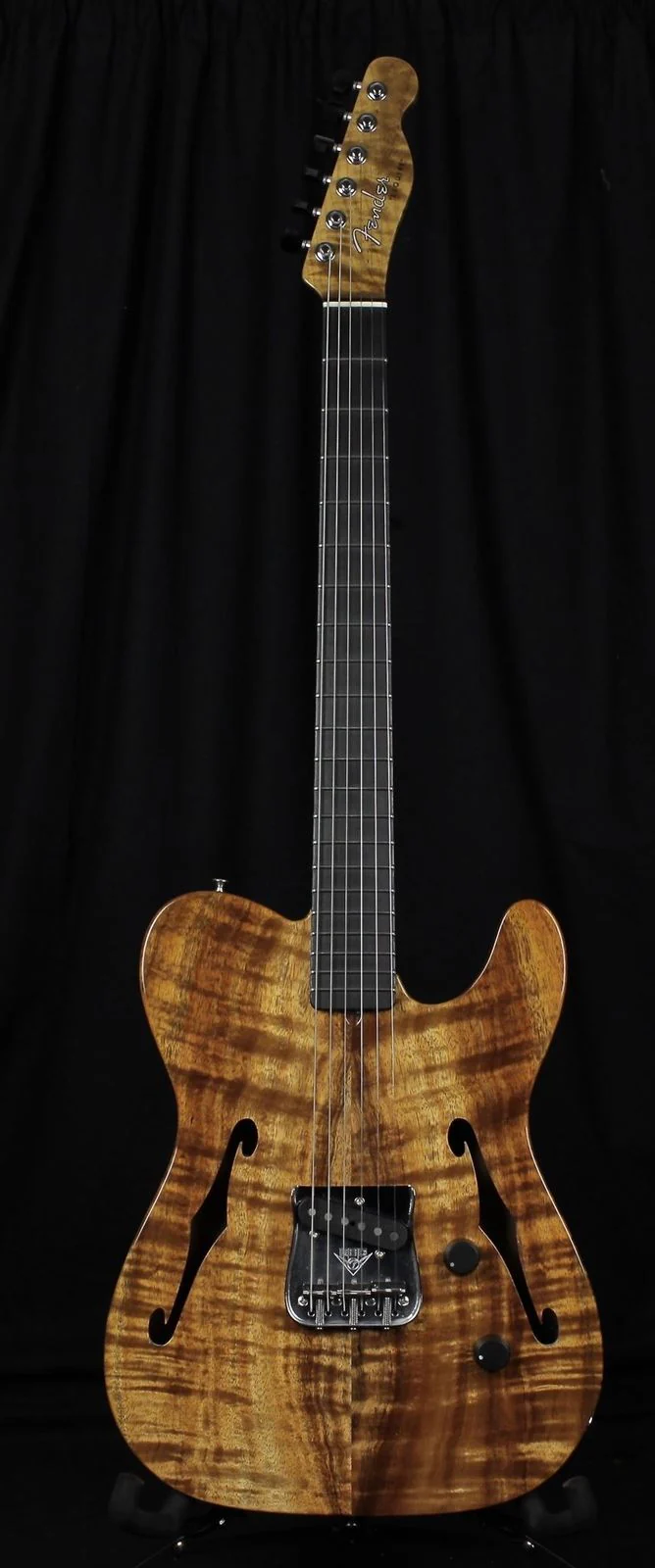 Pre Owned Fender Custom Shop John Page Founders Design Double F-Hole Esquire with OHSC - Image 2