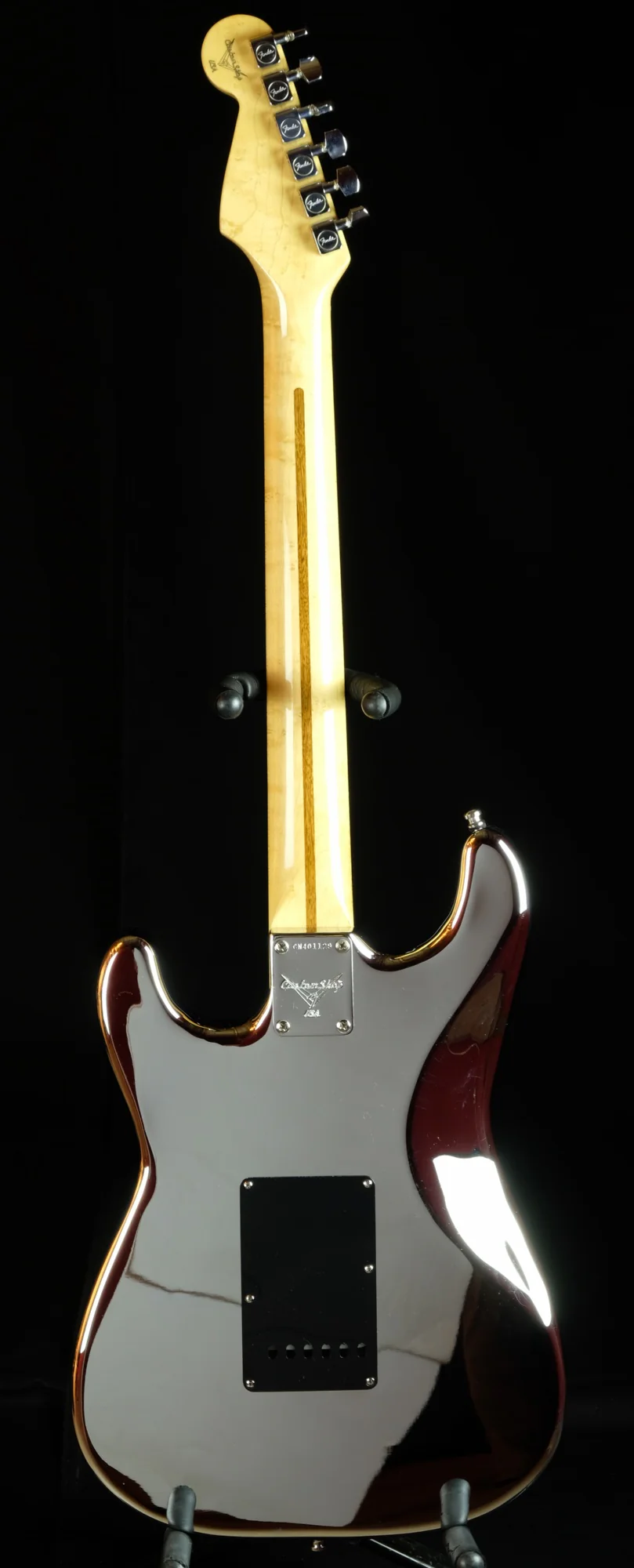 Pre Owned  Fender Custom Shop Limited Edition Aluminum Body Stratocaster W/ OHSC - Image 5