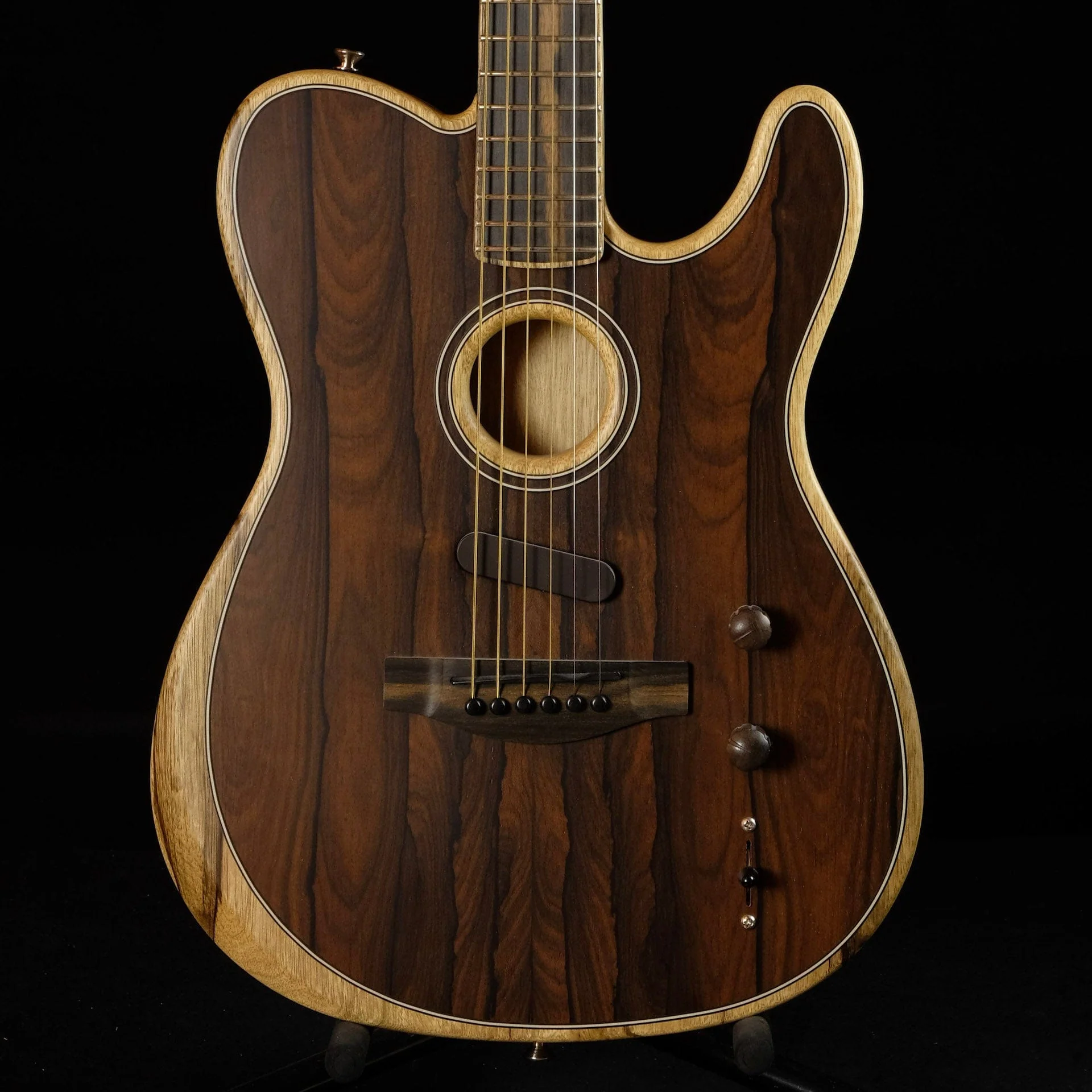 Pre-owned 2019 Fender Limited Edition American Acoustasonic Telecaster - Ziricote