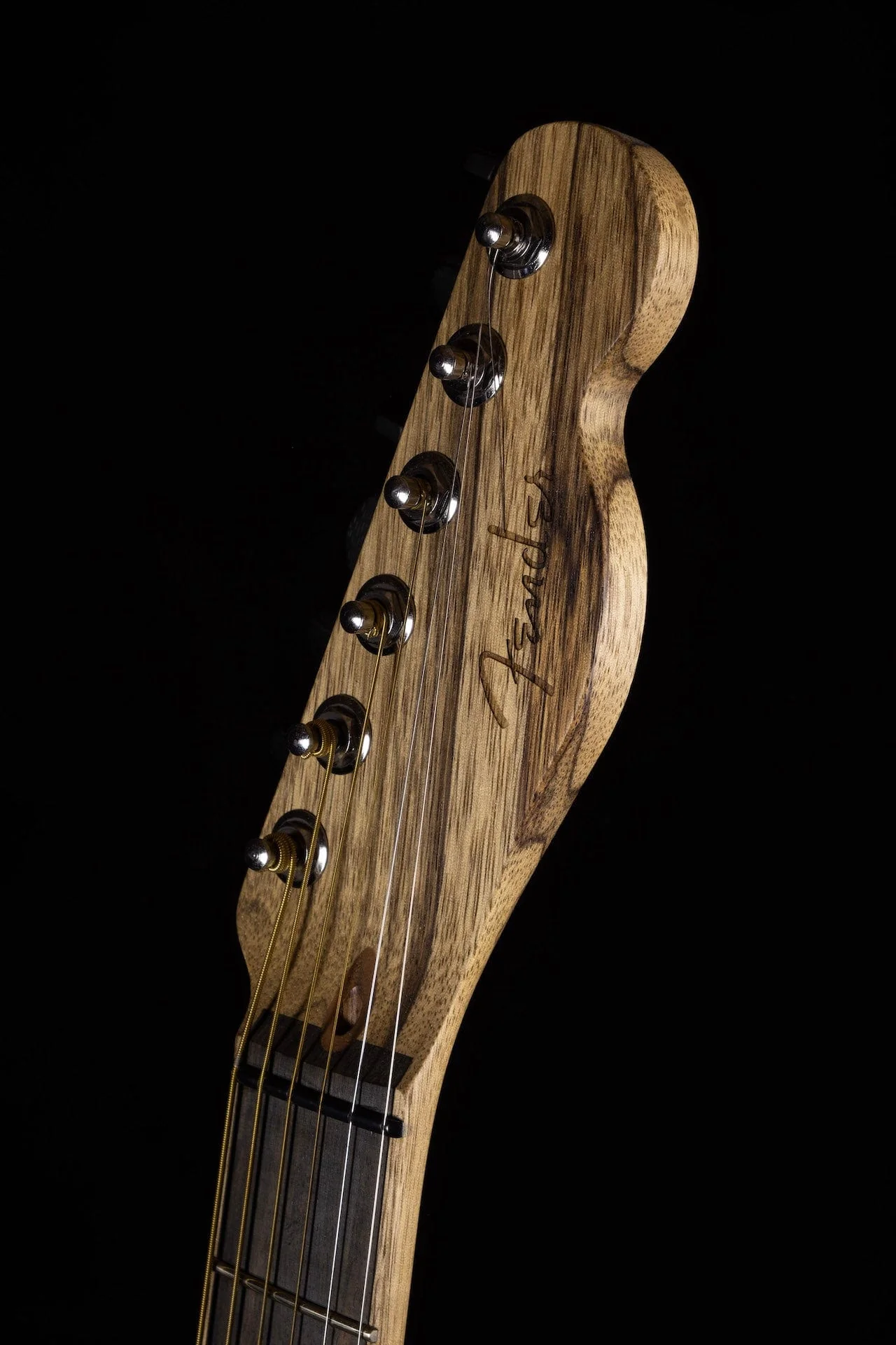 Pre-owned 2019 Fender Limited Edition American Acoustasonic Telecaster - Ziricote - Image 14