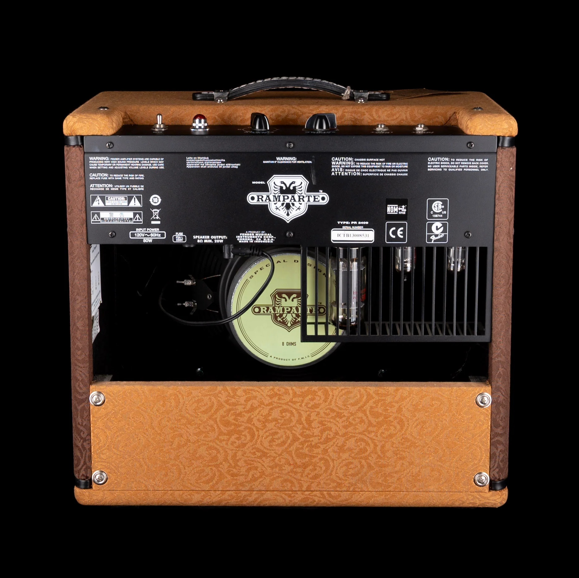 Pre Owned Fender Ramparte 1x12" Pawn Shop Series Guitar Amp Combo - Image 2