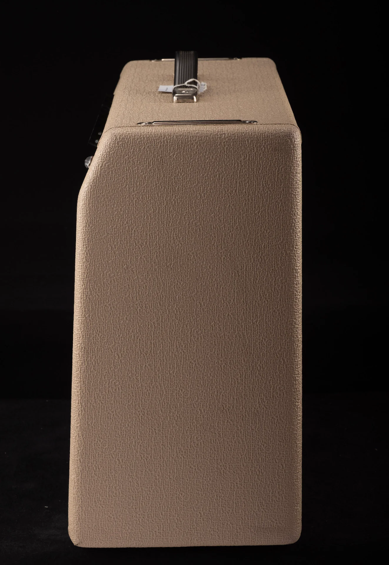 Pre Owned Fender Tone Master Deluxe Reverb Blonde Guitar Amp with Cover - Image 6