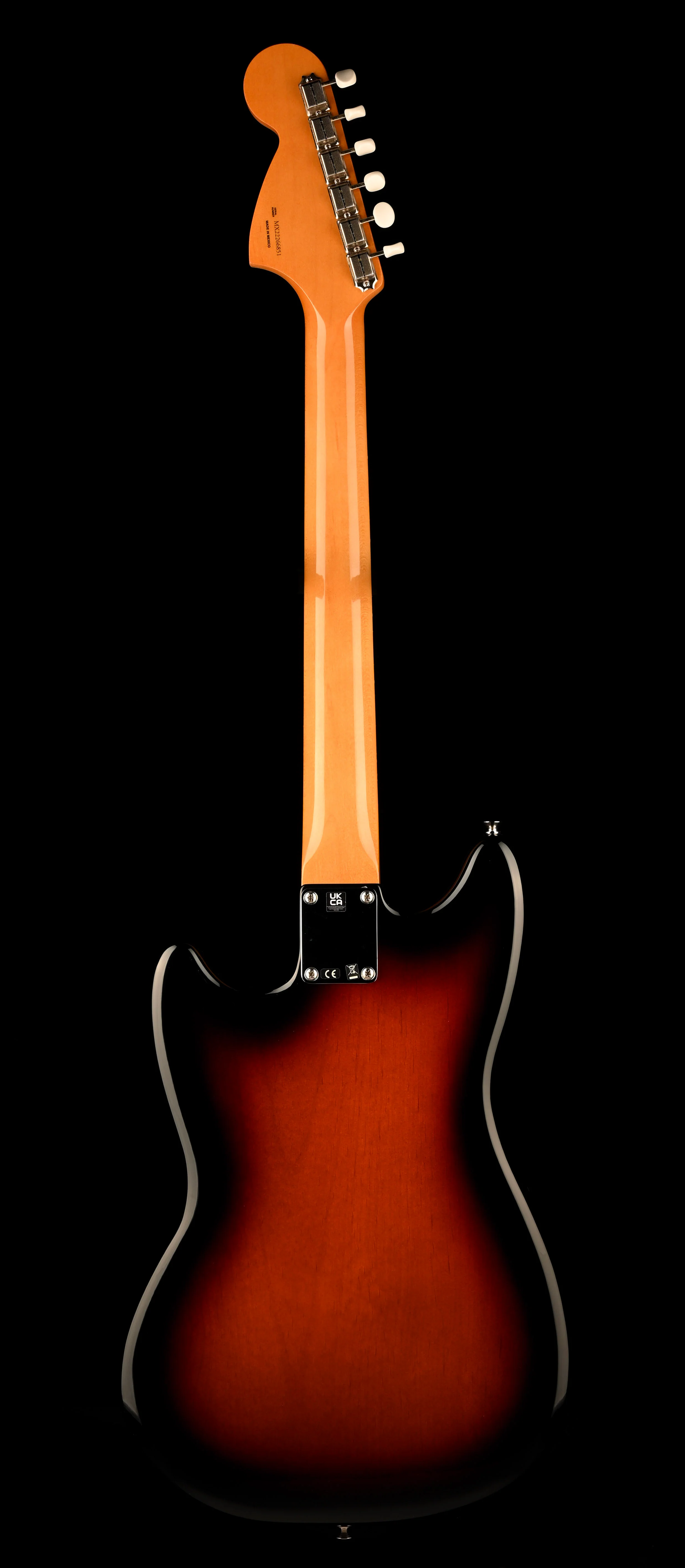 Pre Owned '22 Fender Vintera '60s Mustang Guitar 3-Color Sunburst With Gig Bag - Image 13