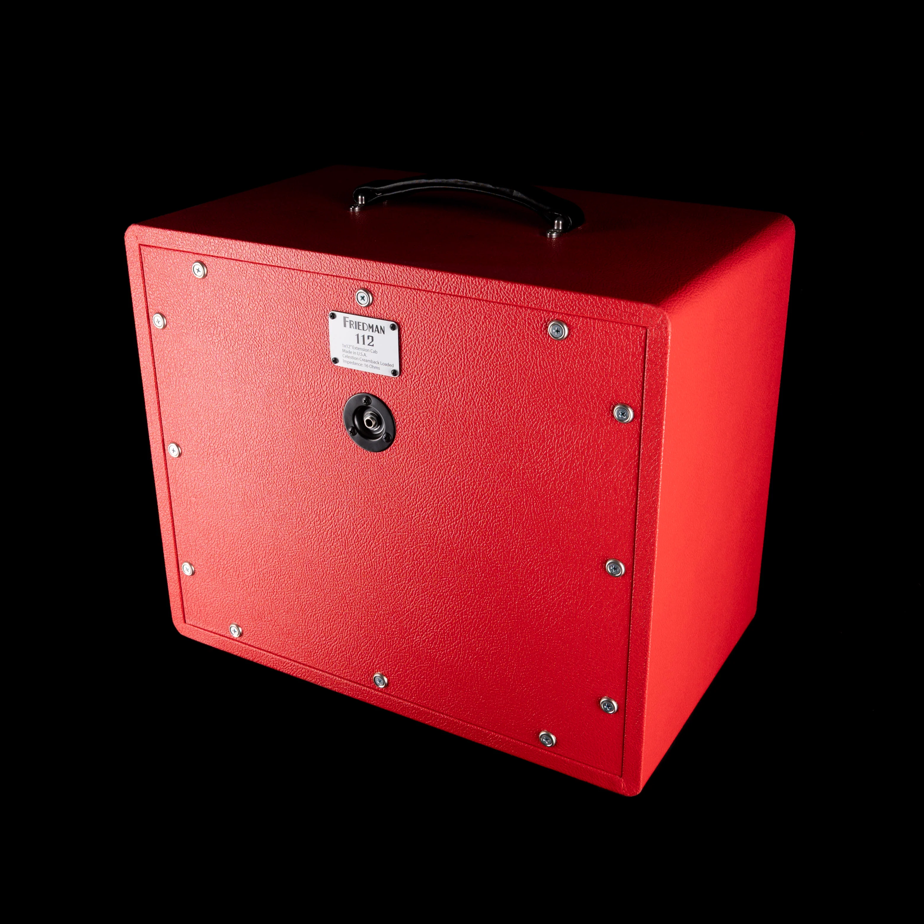Pre Owned Friedman JEL 112 Jake E. Lee Signature Guitar Amp Cabinet Red - Image 7