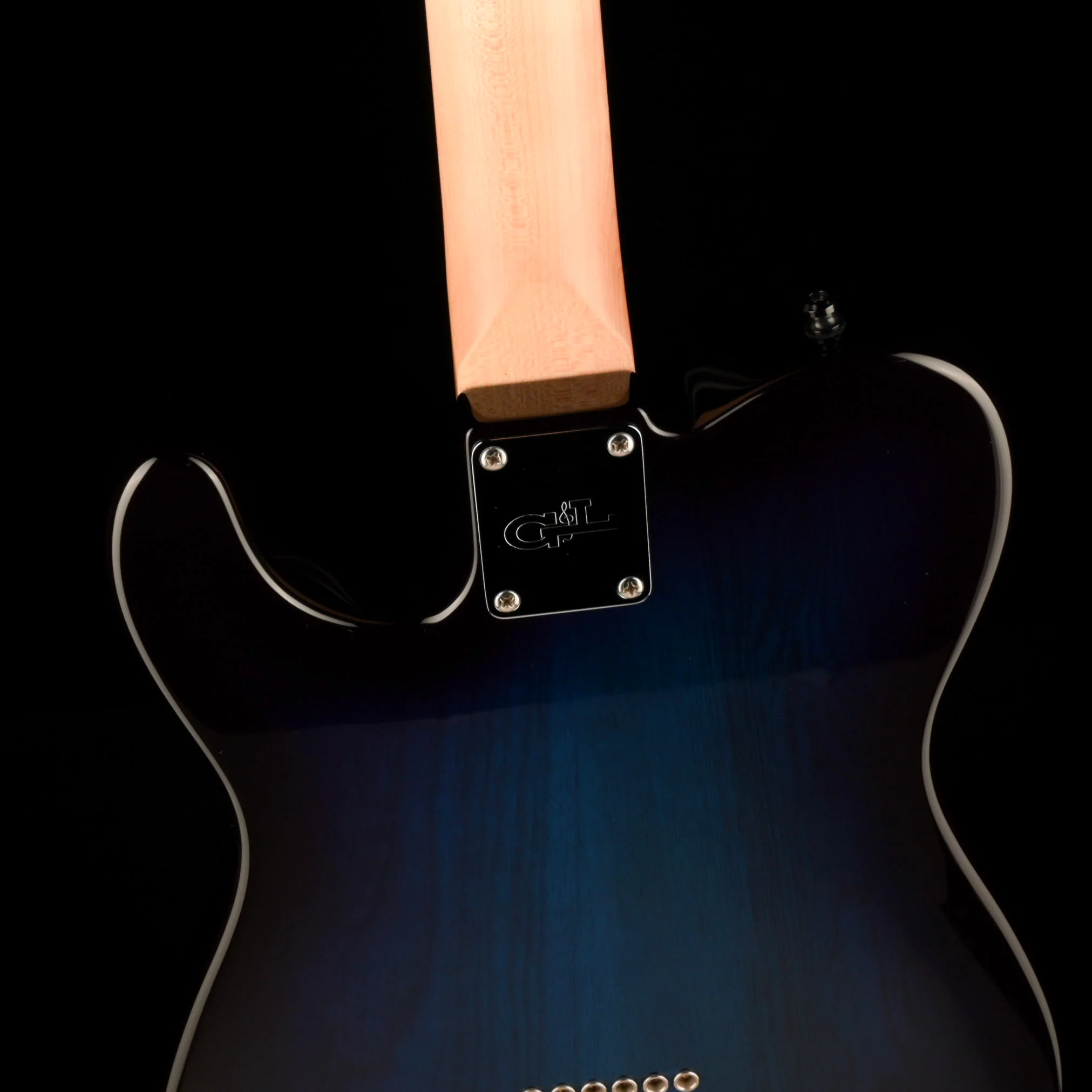 Pre Owned G&L ASAT Deluxe Classic Bluesboy Blueburst With OHSC - Image 11