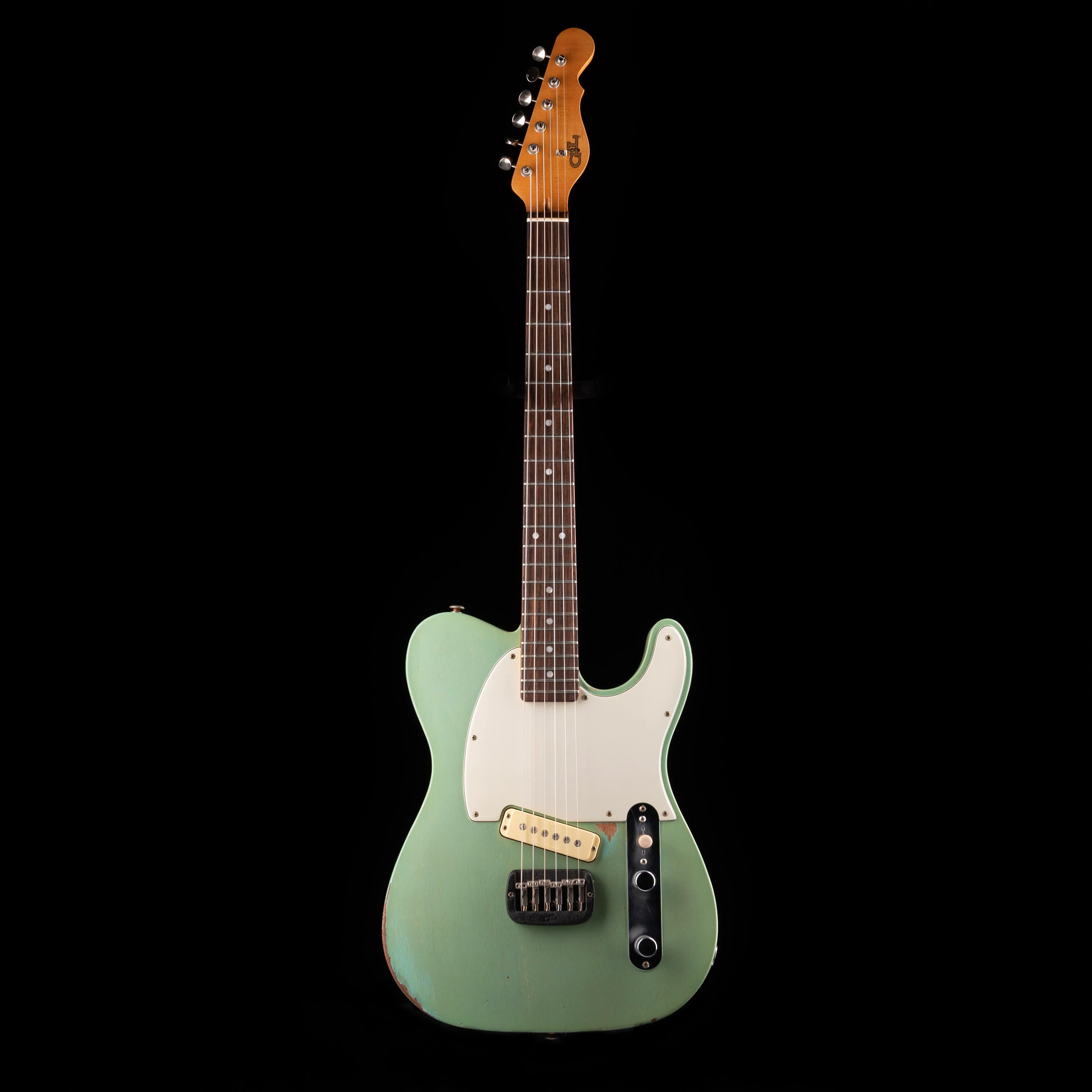 Pre-Owned G&L Solamente ASAT Special Nitro Surf Tweed With Gig Bag - Image 2