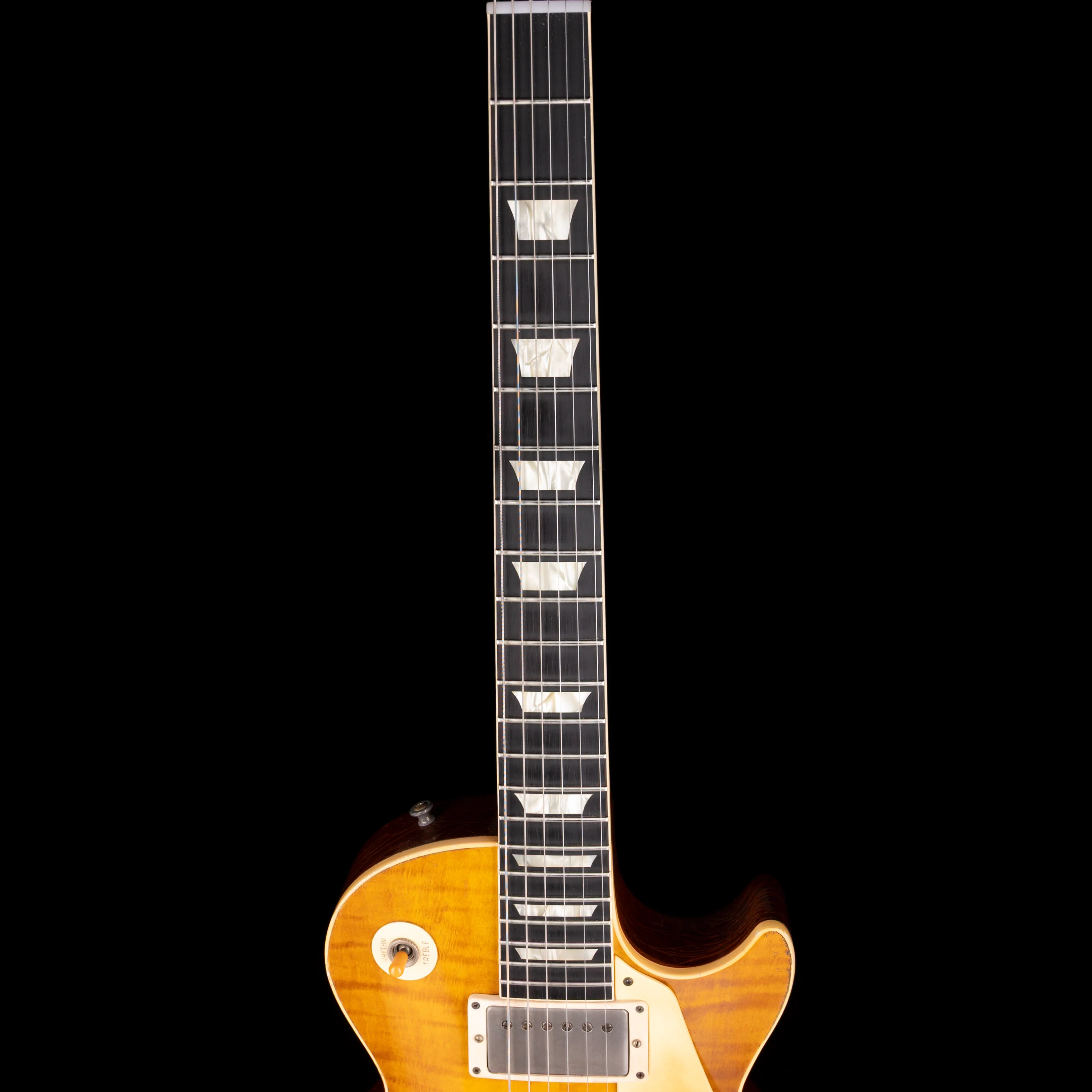 Pre Owned Gibson Custom Shop Limited Edition 1959 Les Paul Standard Murphy Aged Tom's Lemon Burst With OHSC - Image 7