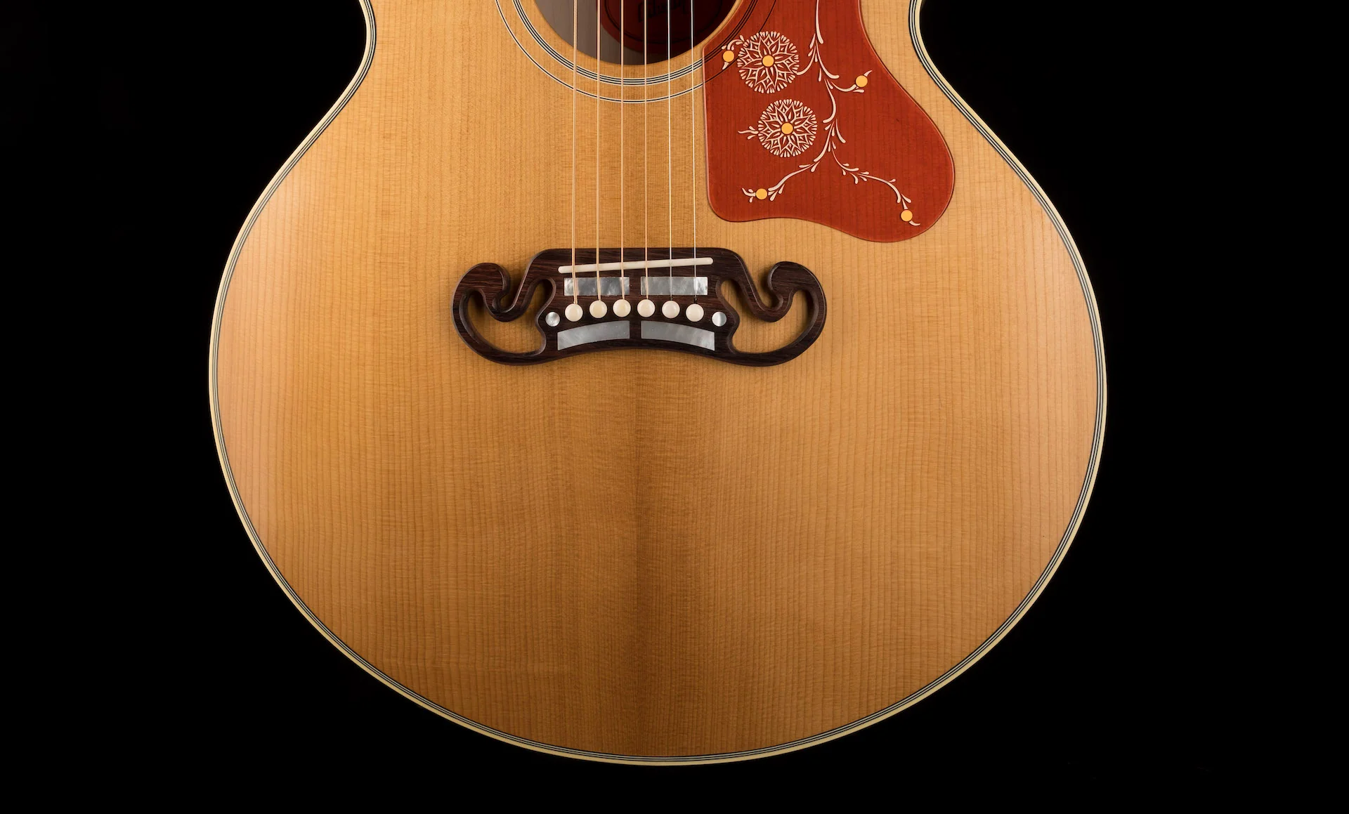 Pre Owned 2022 Gibson Custom Shop 1957 SJ-200 Antique Natural With OHSC - Image 5