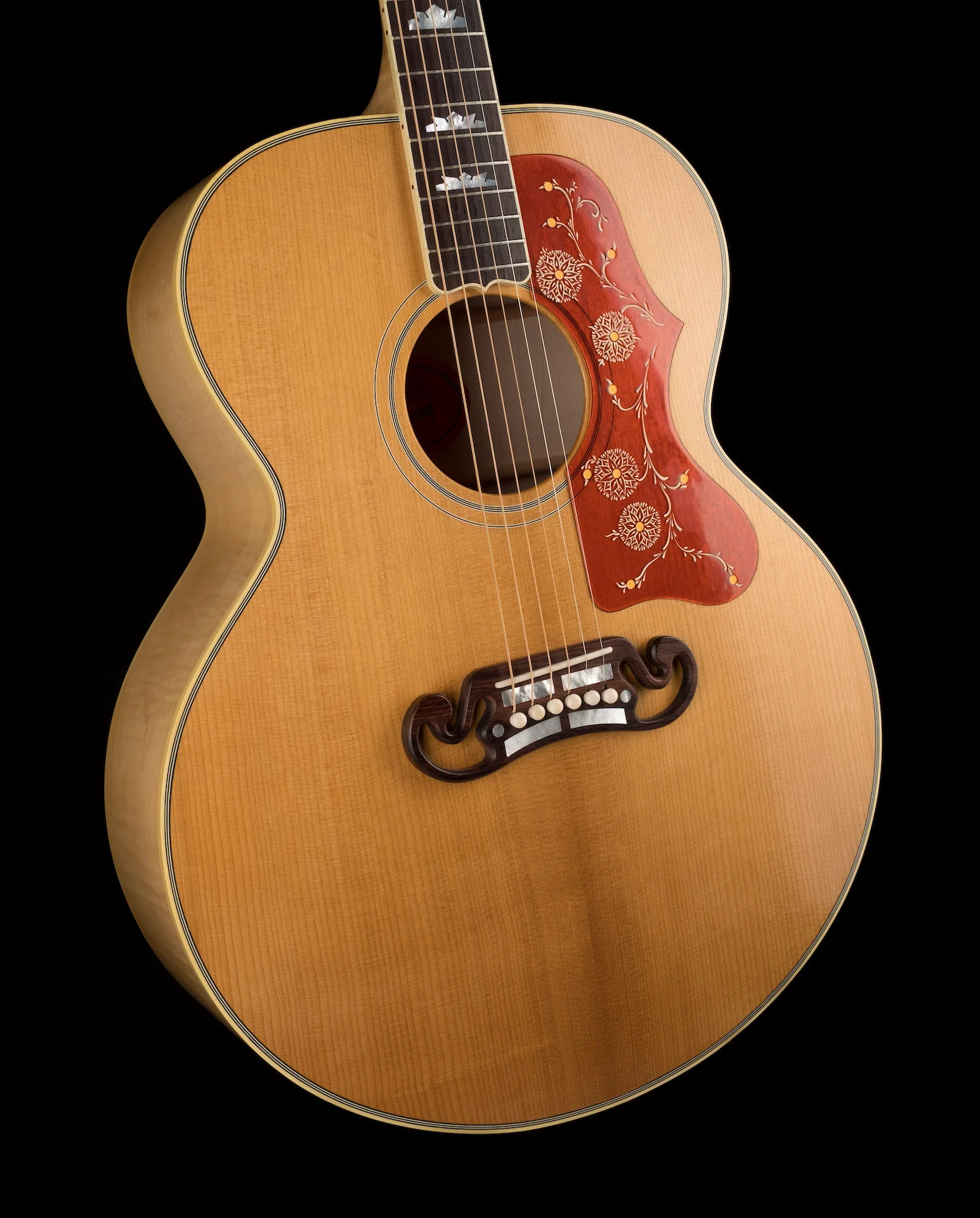 Pre Owned 2022 Gibson Custom Shop 1957 SJ-200 Antique Natural With OHSC - Image 8