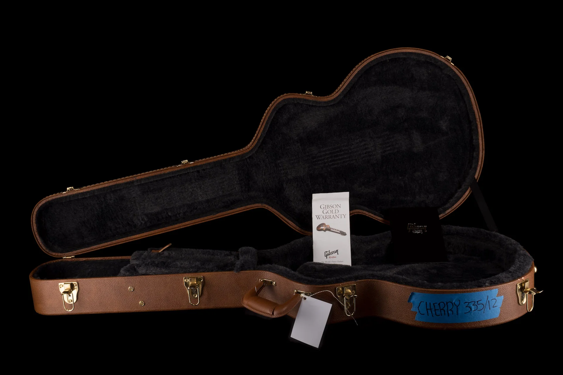 Pre Owned 2013 Gibson ES-335-12 Cherry 12-String with OHSC - Jeffrey Foskett Collection - Image 22