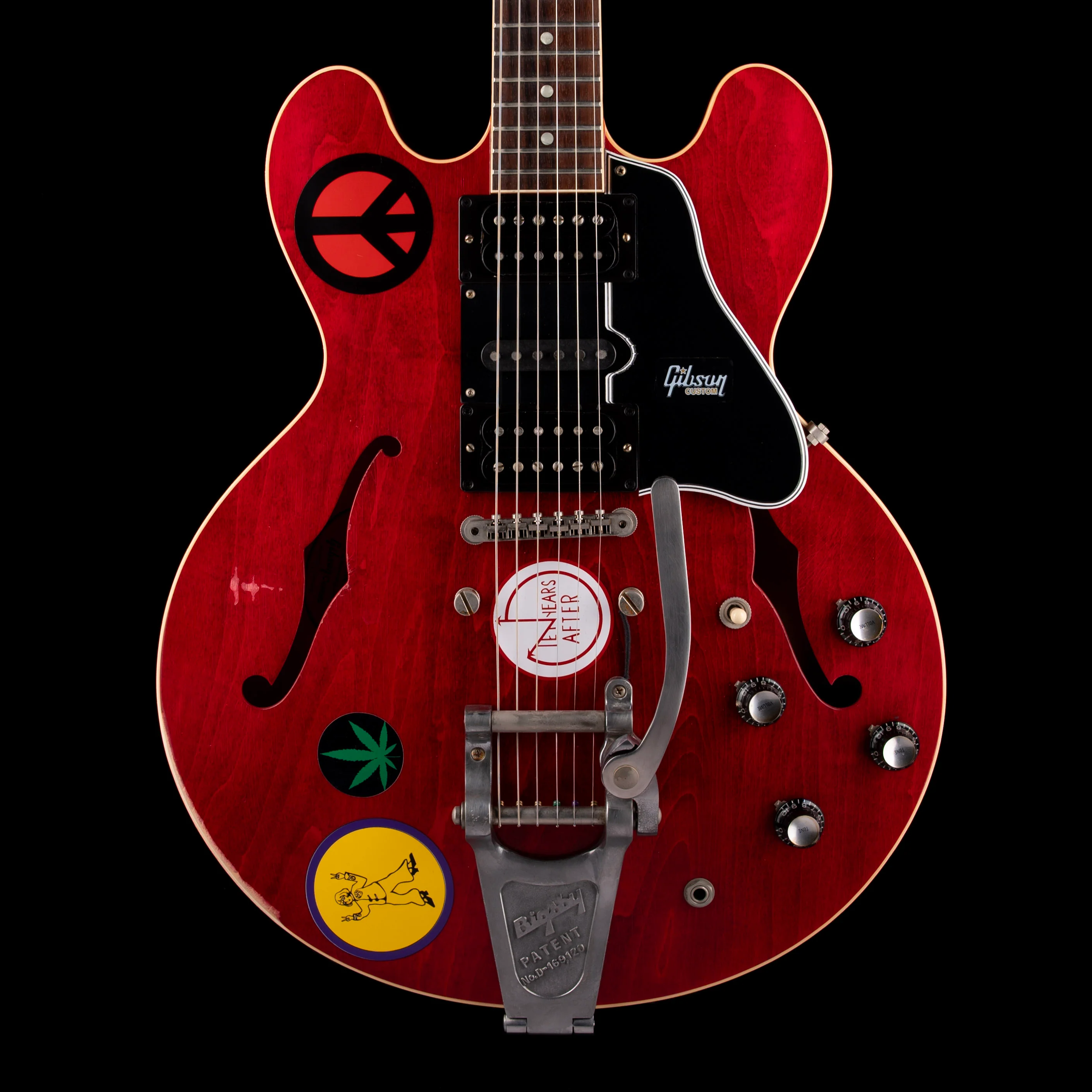 Pre-Owned 2019 Gibson Limited Edition Alvin Lee '69 Festival ES-335 Cherry With OHSC