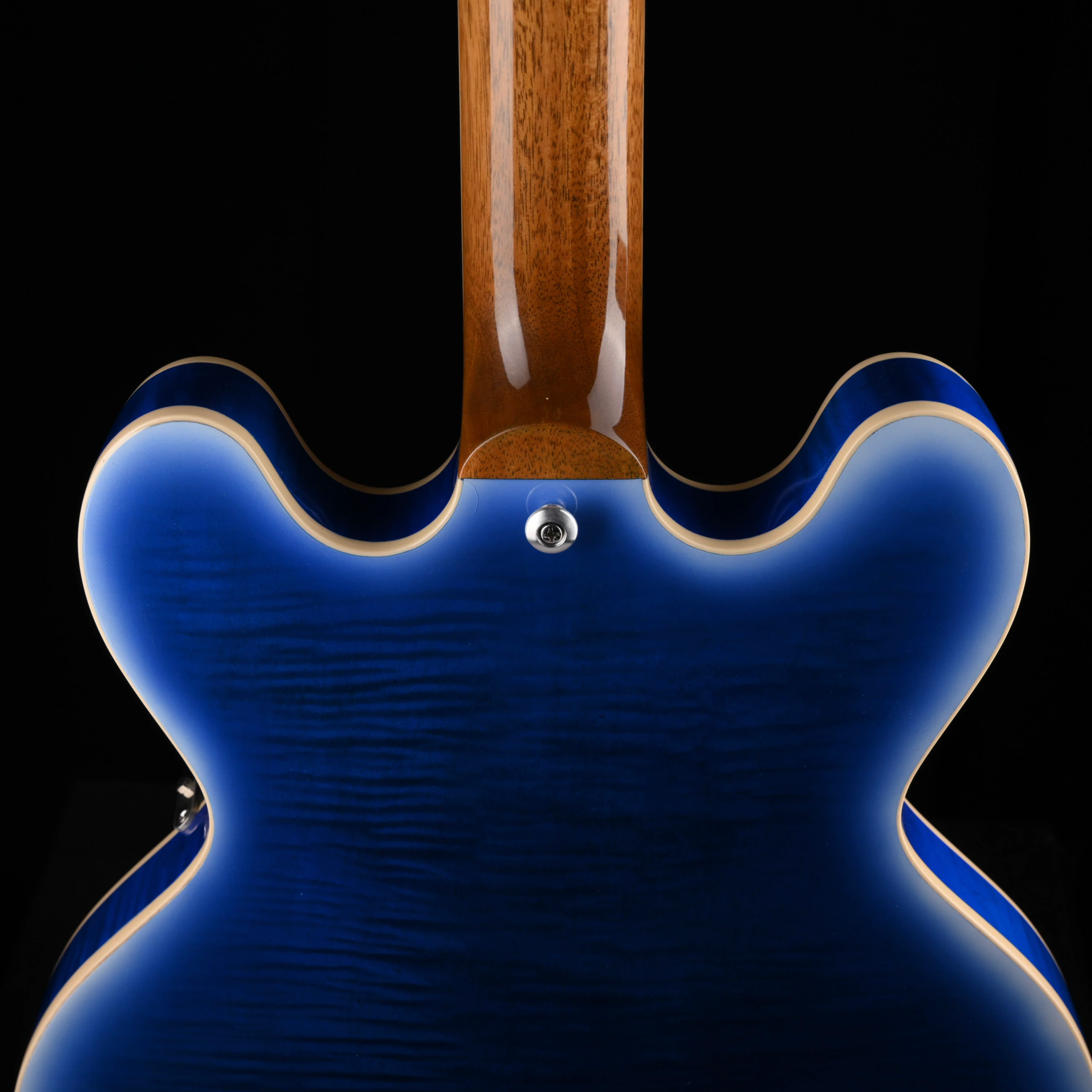 Pre Owned Gibson Mod ES-335 Figured Blue Brink Blast with OHSC - Image 11