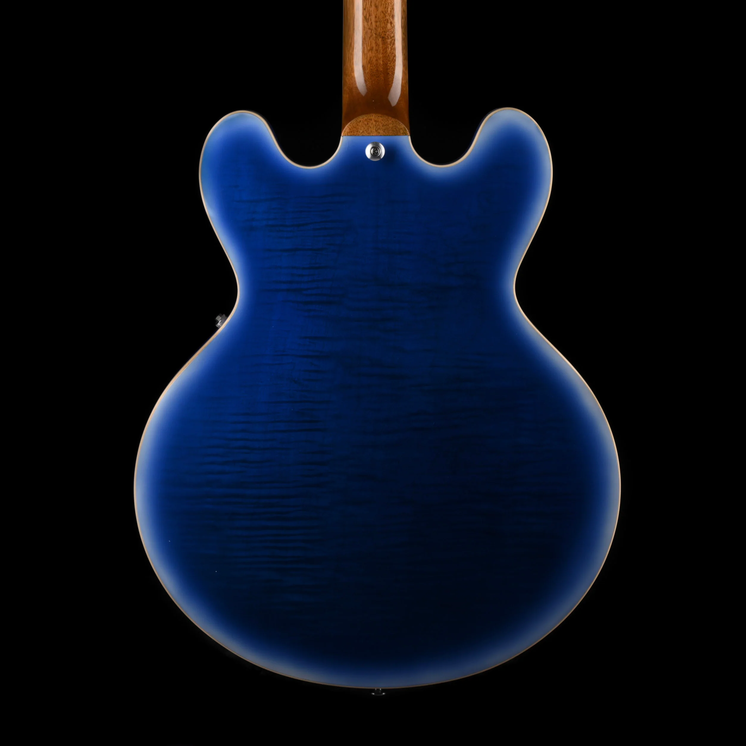 Pre Owned Gibson Mod ES-335 Figured Blue Brink Blast with OHSC - Image 8