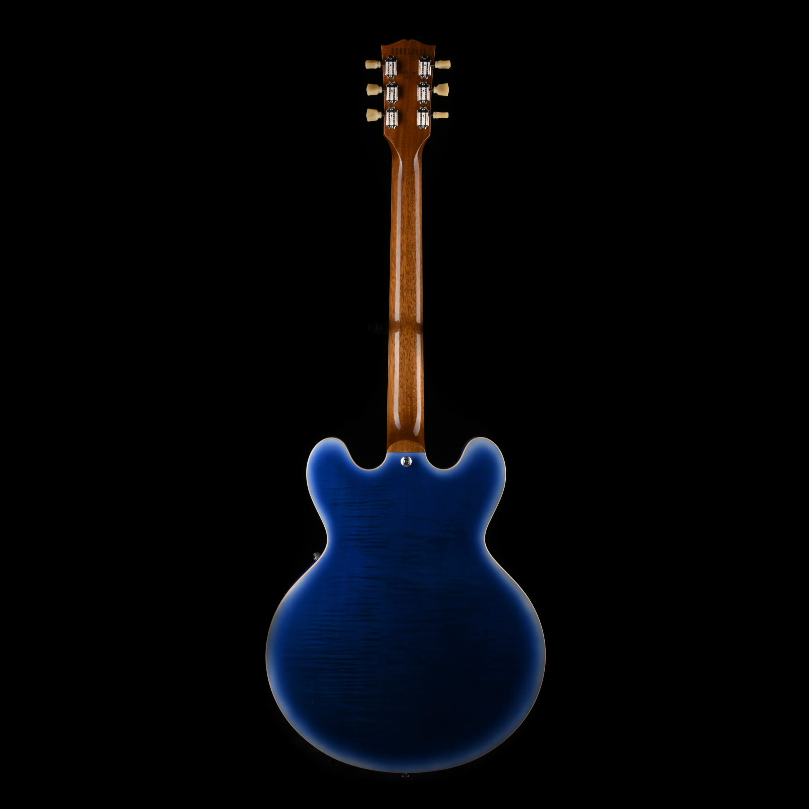 Pre Owned Gibson Mod ES-335 Figured Blue Brink Blast with OHSC - Image 9
