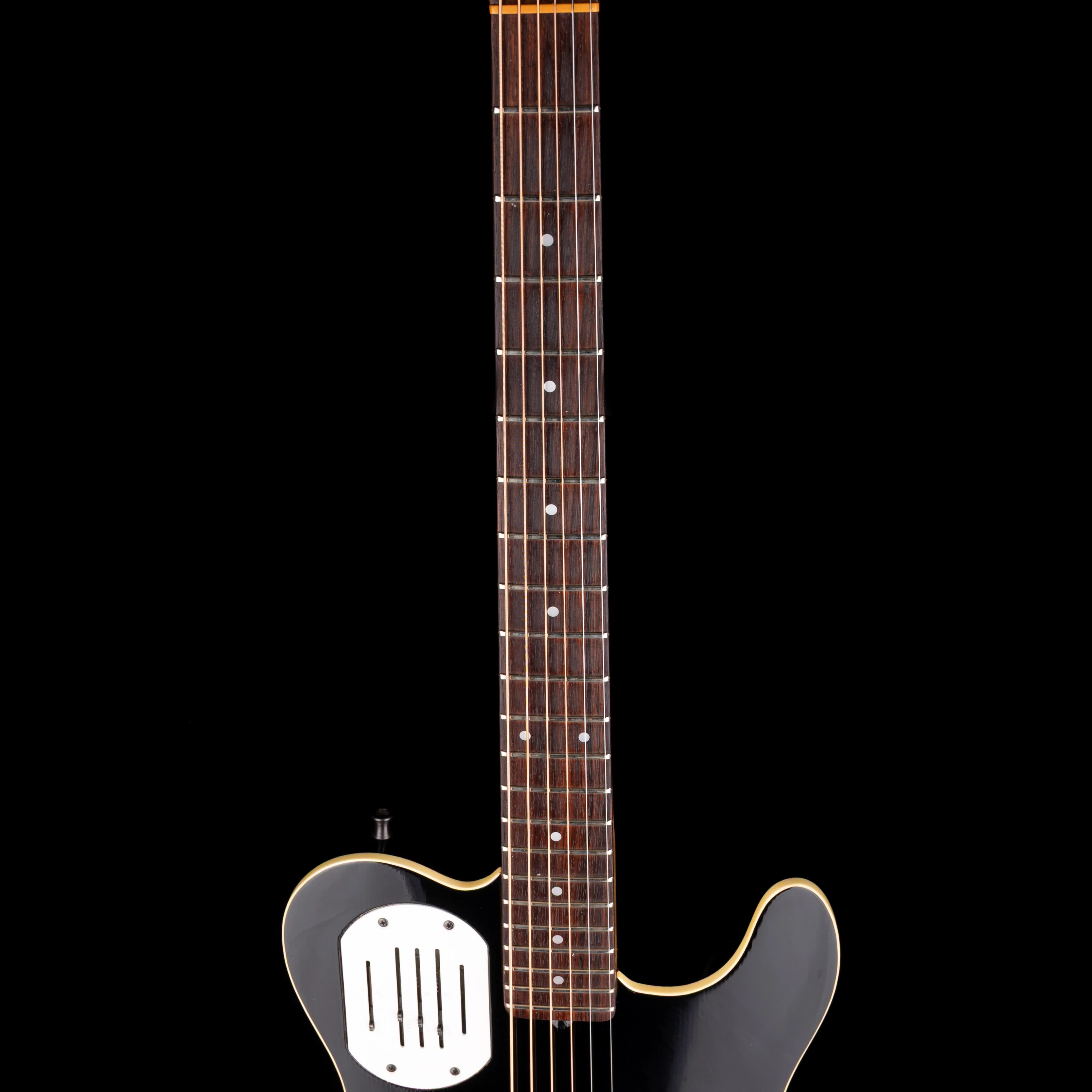 Pre Owned Godin Acousticaster Black With HSC - Image 8