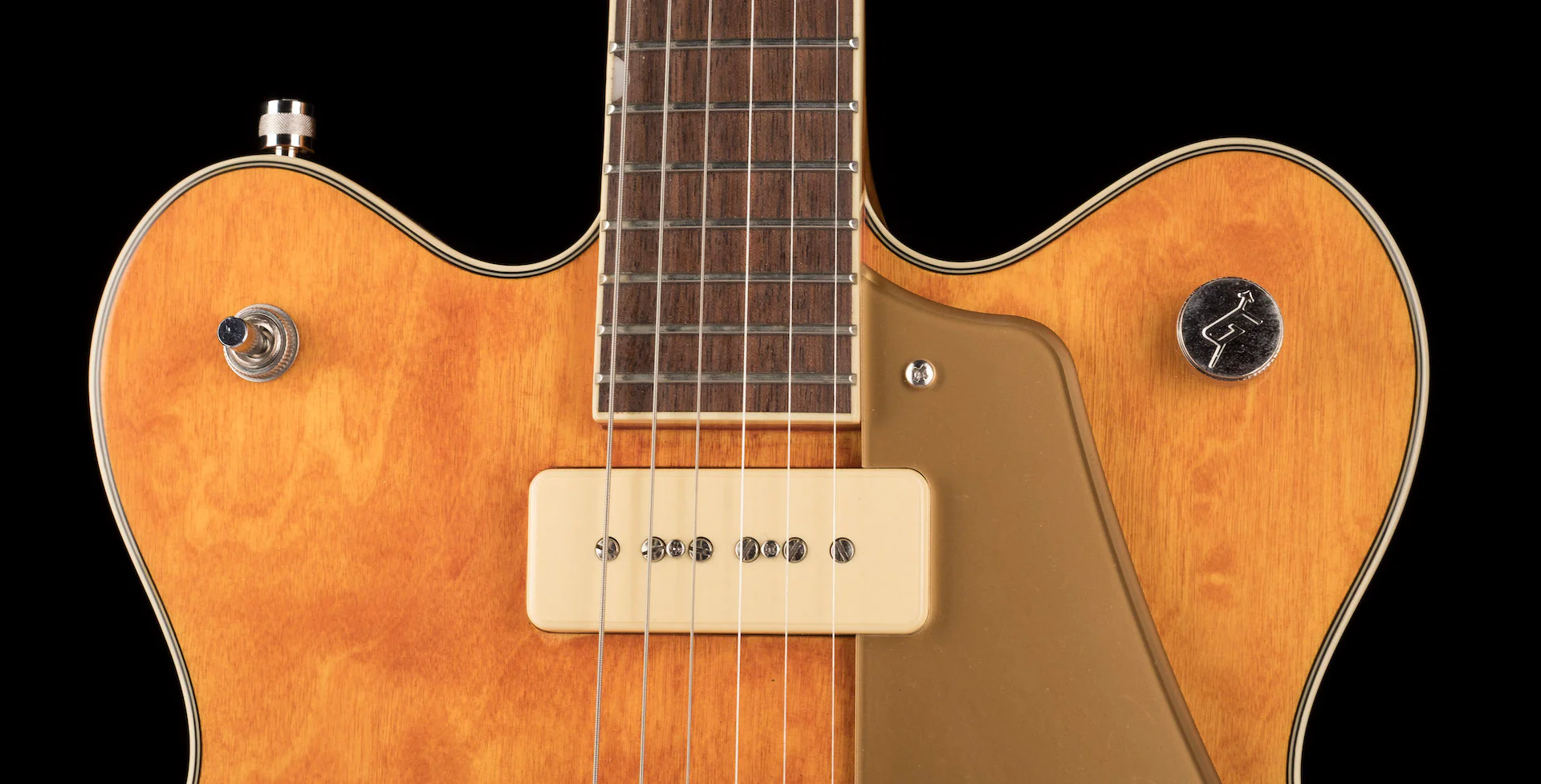 Pre Owned Gretsch G5627-P90 Electromatic Center Block Speyside Vintage Vibe Pickups With Case - Image 9