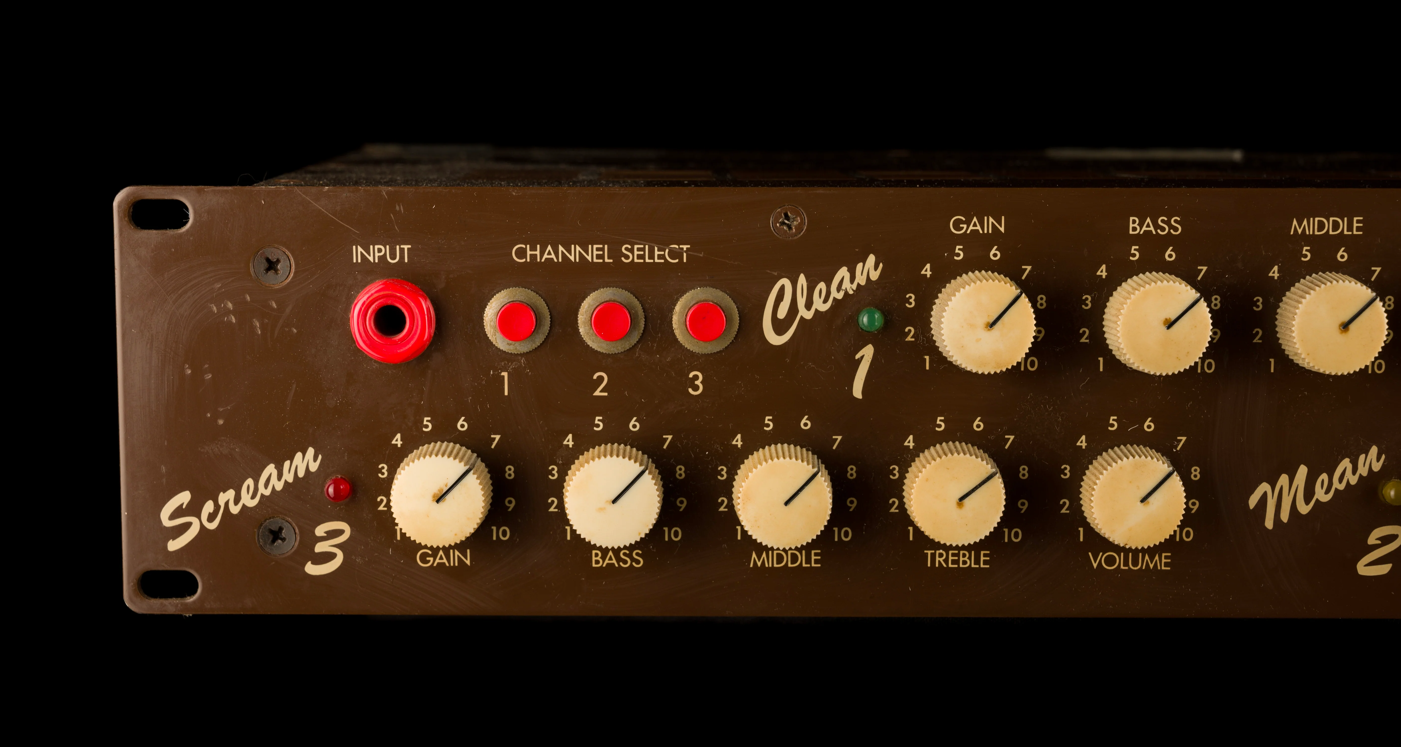 Pre Owned Groove Tubes Trio Switchable Pre Amp Head With Footswitch - Image 3
