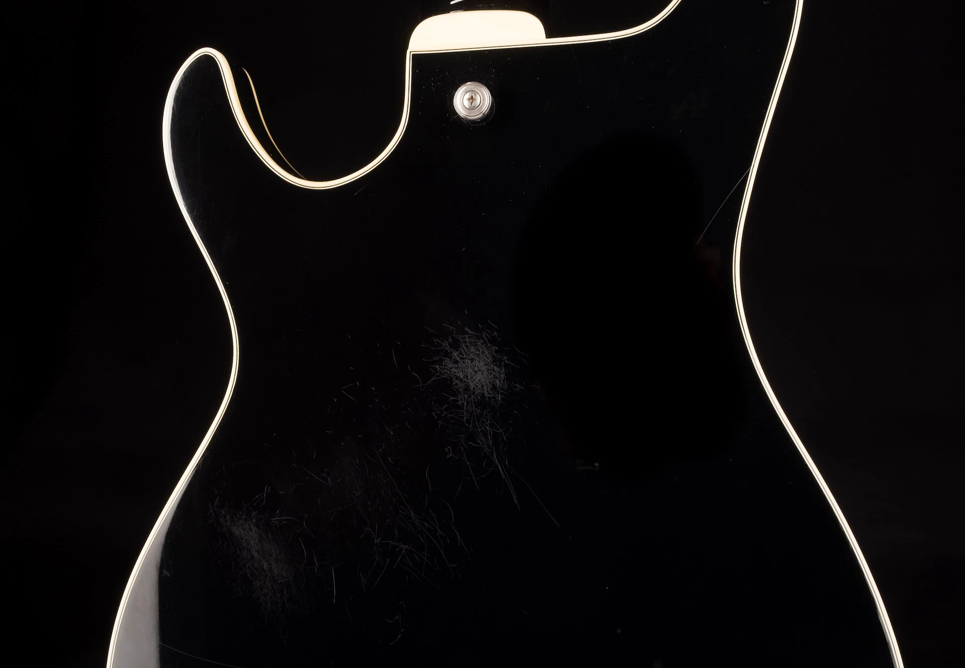 Pre Owned Ibanez AWD82LTD Black Semi-Hollow Guitar With Gig Bag - Image 15