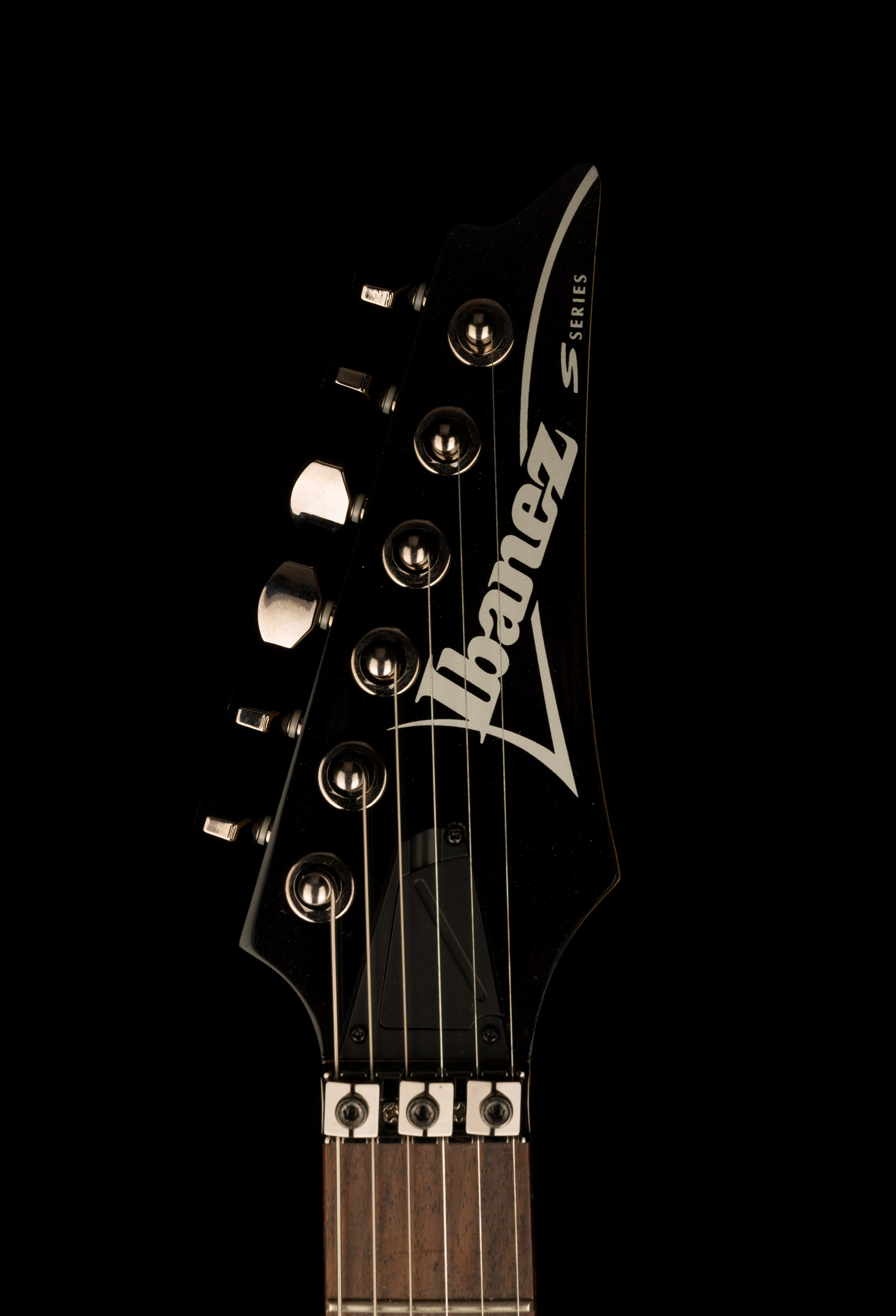 Pre Owned Ibanez S520 Weathered Black - Image 12