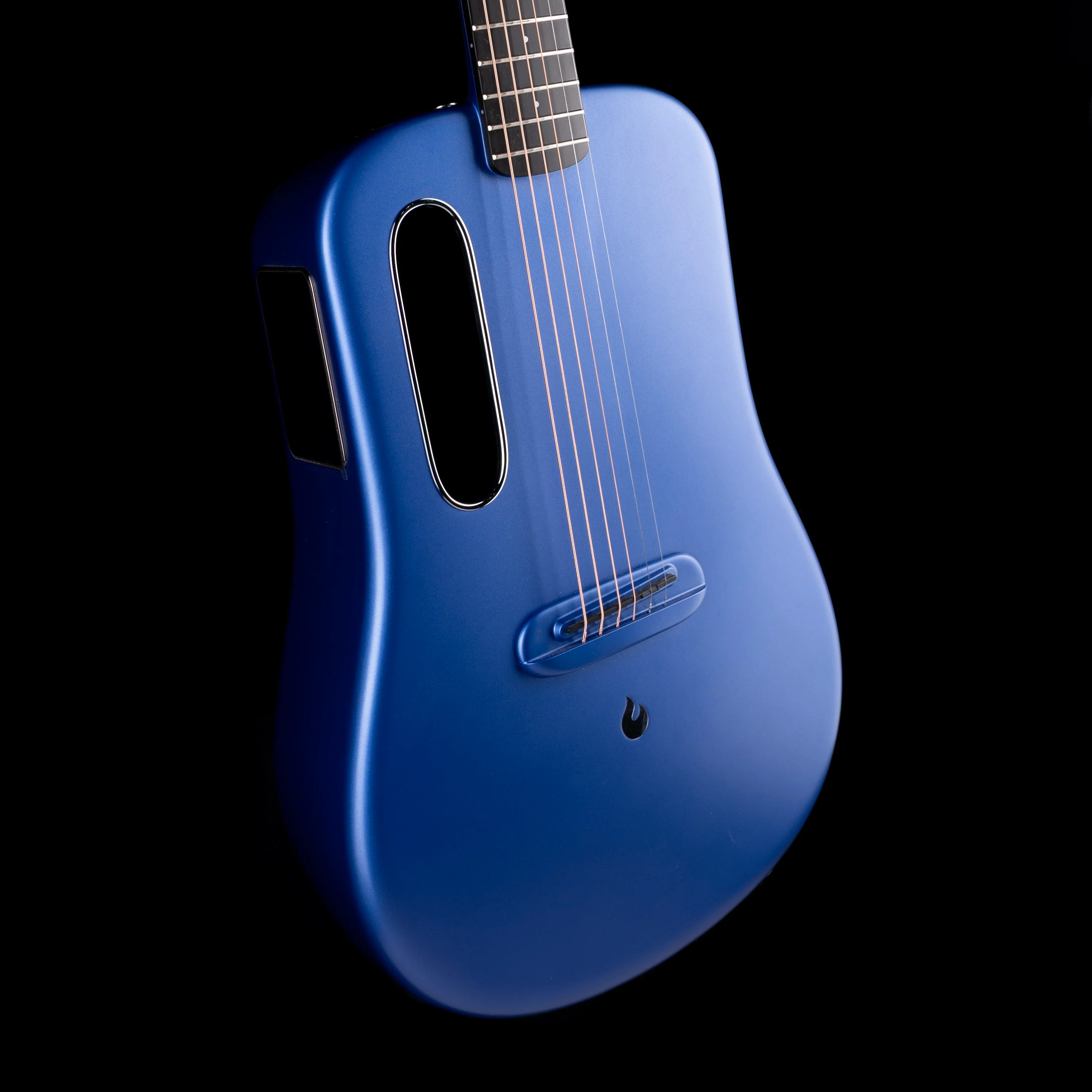 Pre Owned Lava Me 2 Blue Acoustic Electric Guitar With OSSC - Image 4