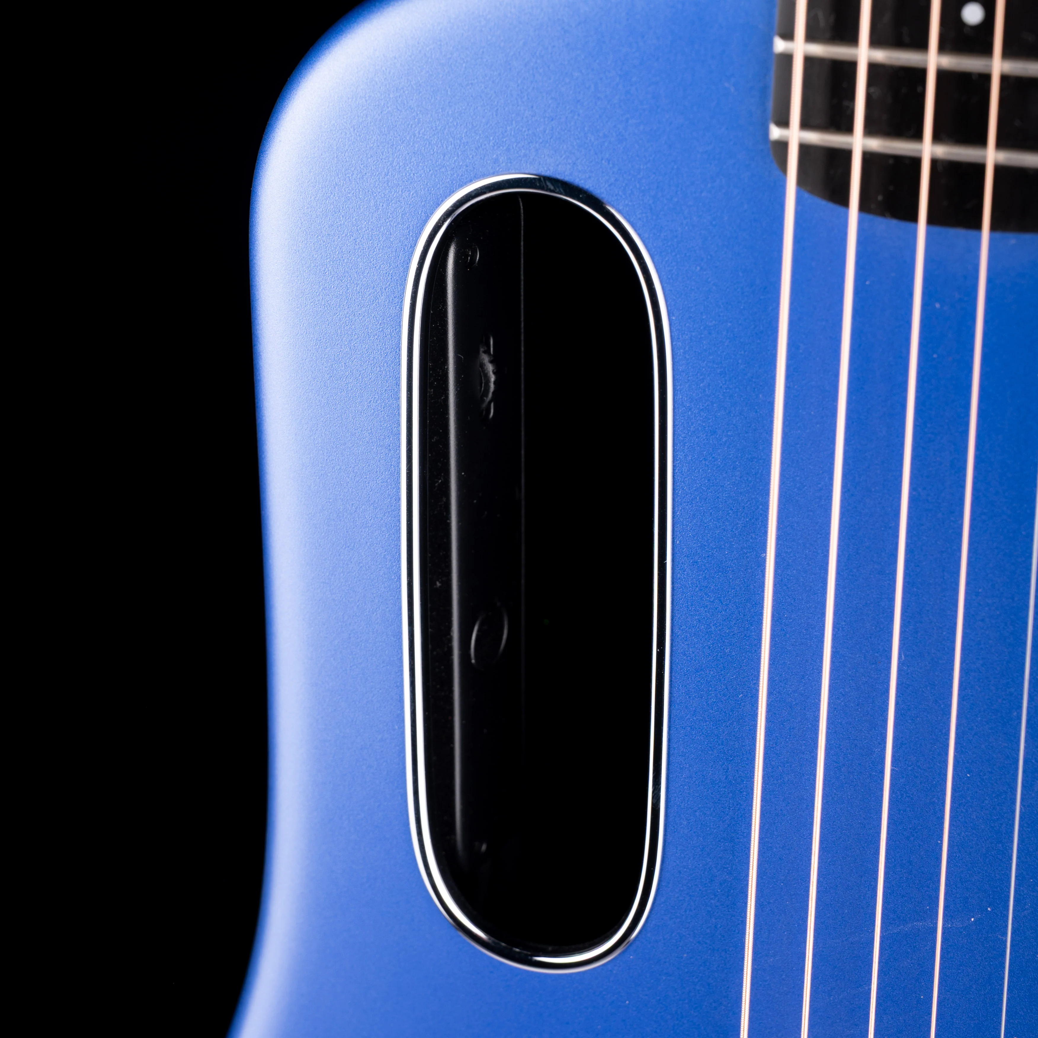 Pre Owned Lava Me 2 Blue Acoustic Electric Guitar With OSSC - Image 5