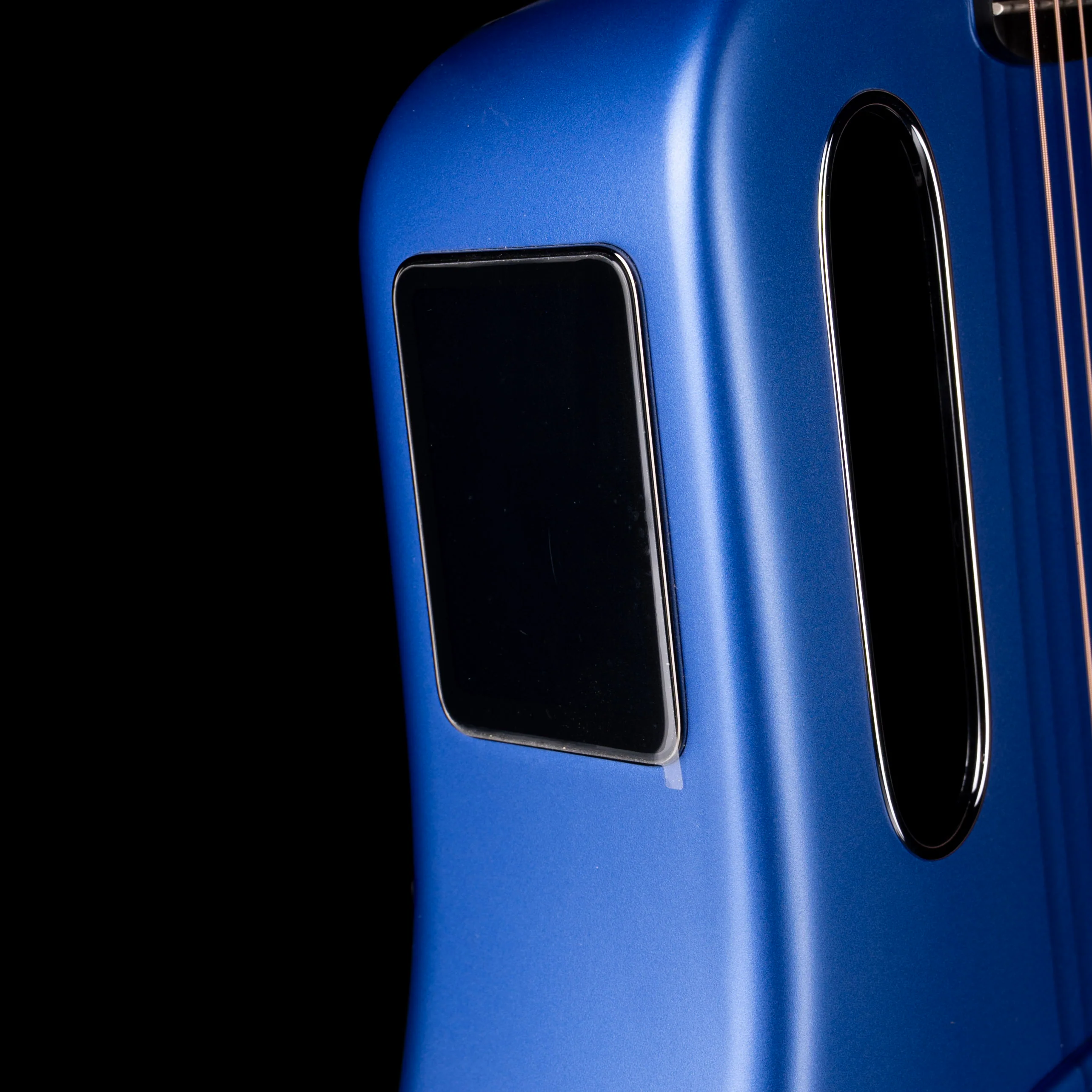 Pre Owned Lava Me 2 Blue Acoustic Electric Guitar With OSSC - Image 7