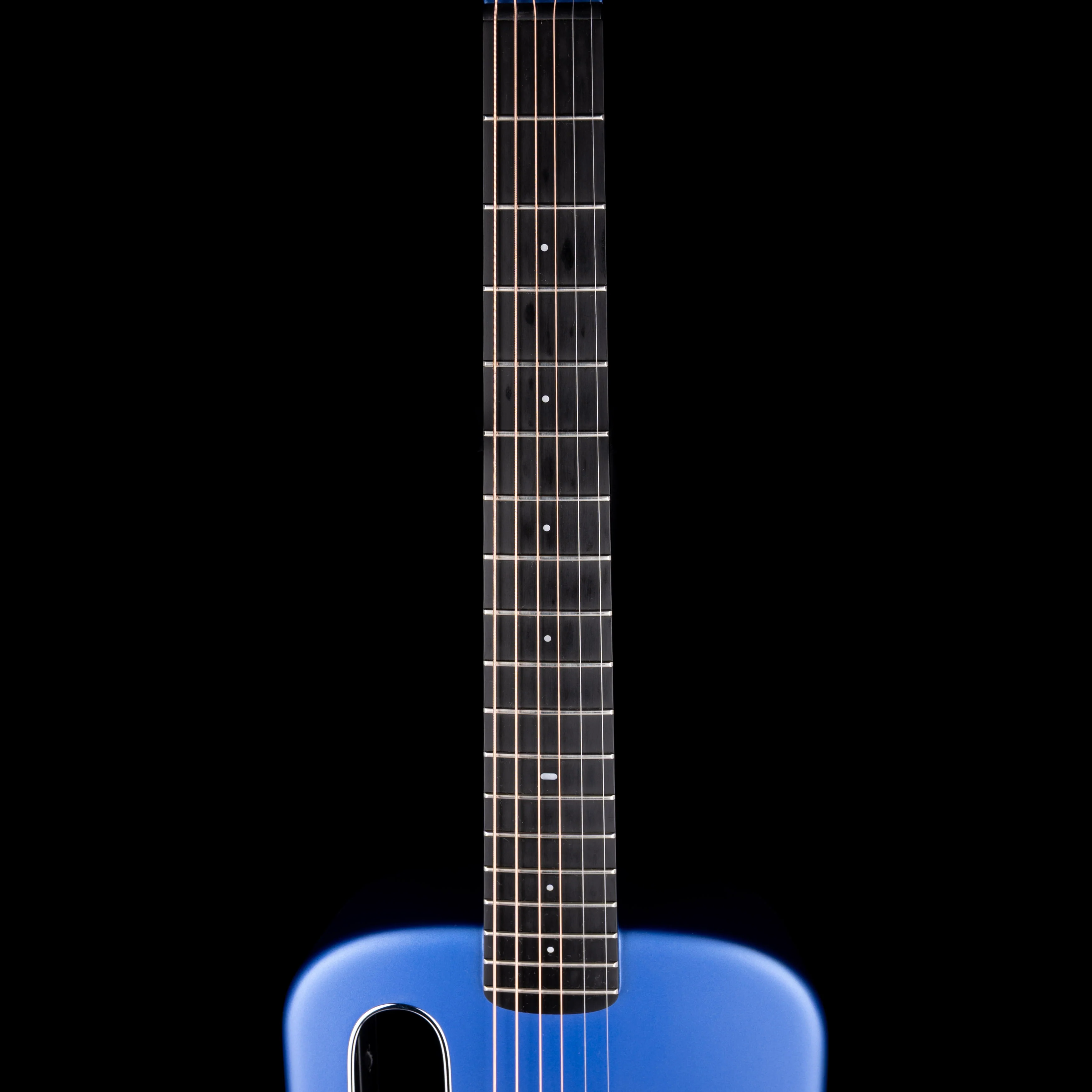 Pre Owned Lava Me 2 Blue Acoustic Electric Guitar With OSSC - Image 8