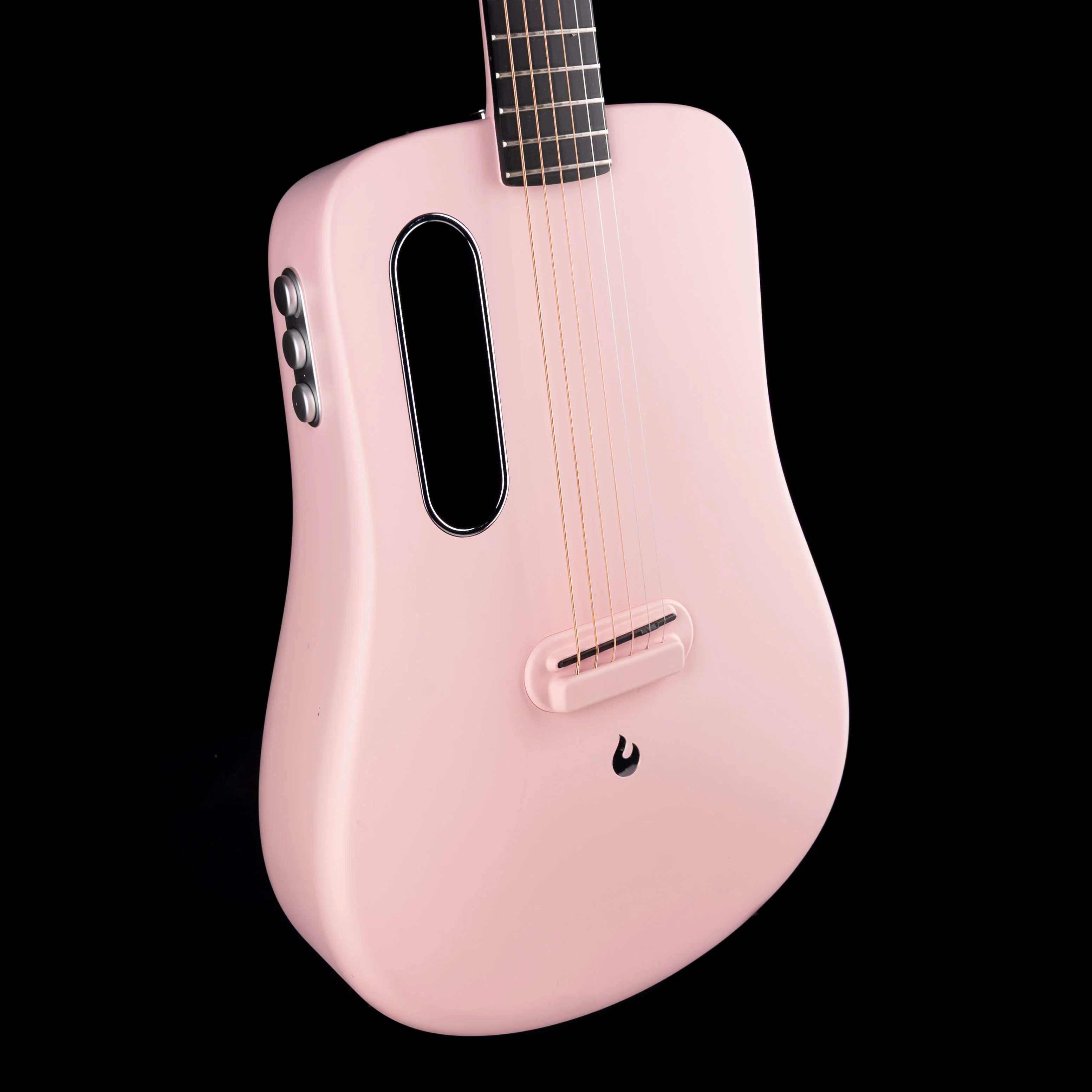 Pre Owned Lava Me 2 Pink Acoustic Electric Guitar With OSSC - Image 6