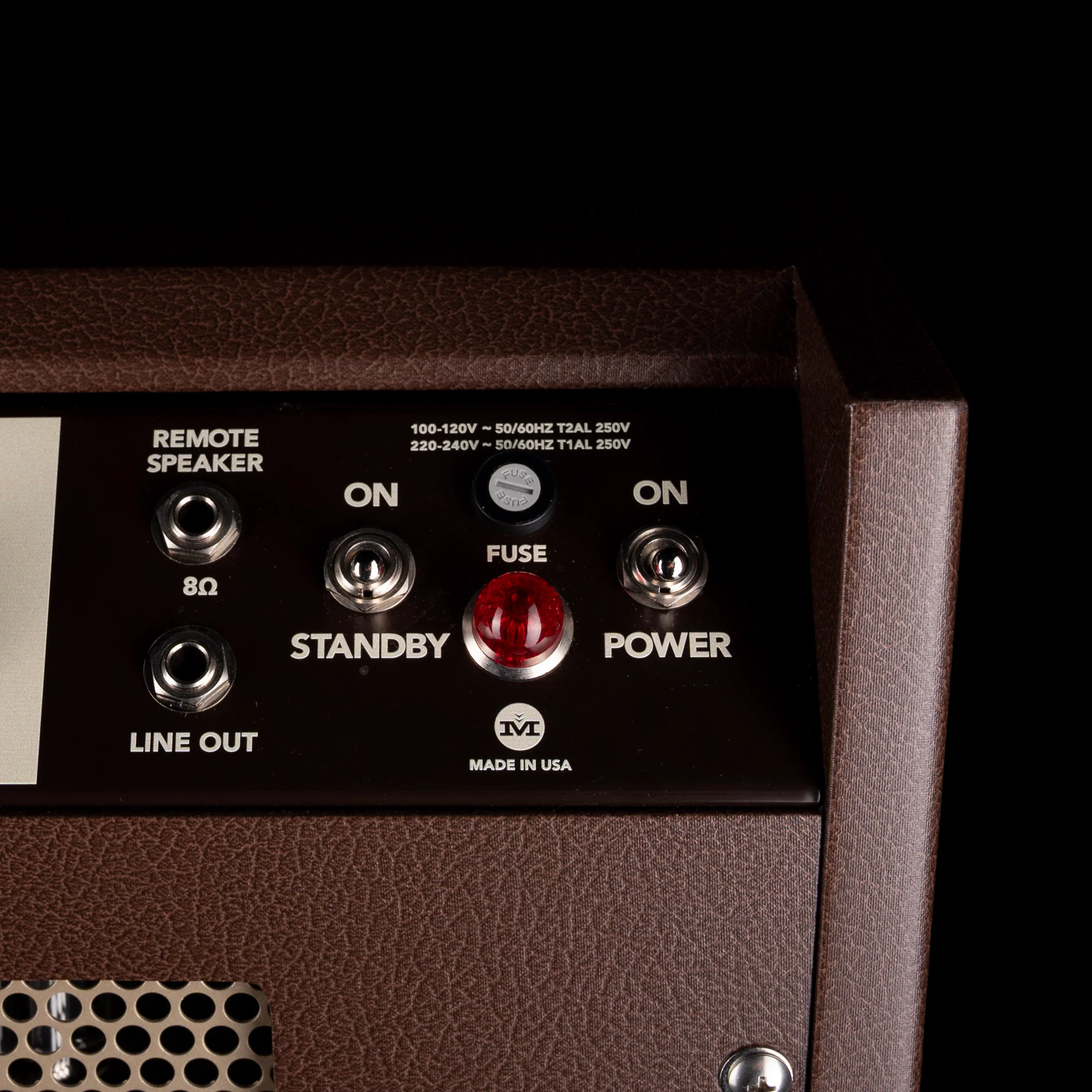 Pre Owned Magnatone Mono Twilighter Guitar Amp Combo With Footswitch and Cover - Image 9