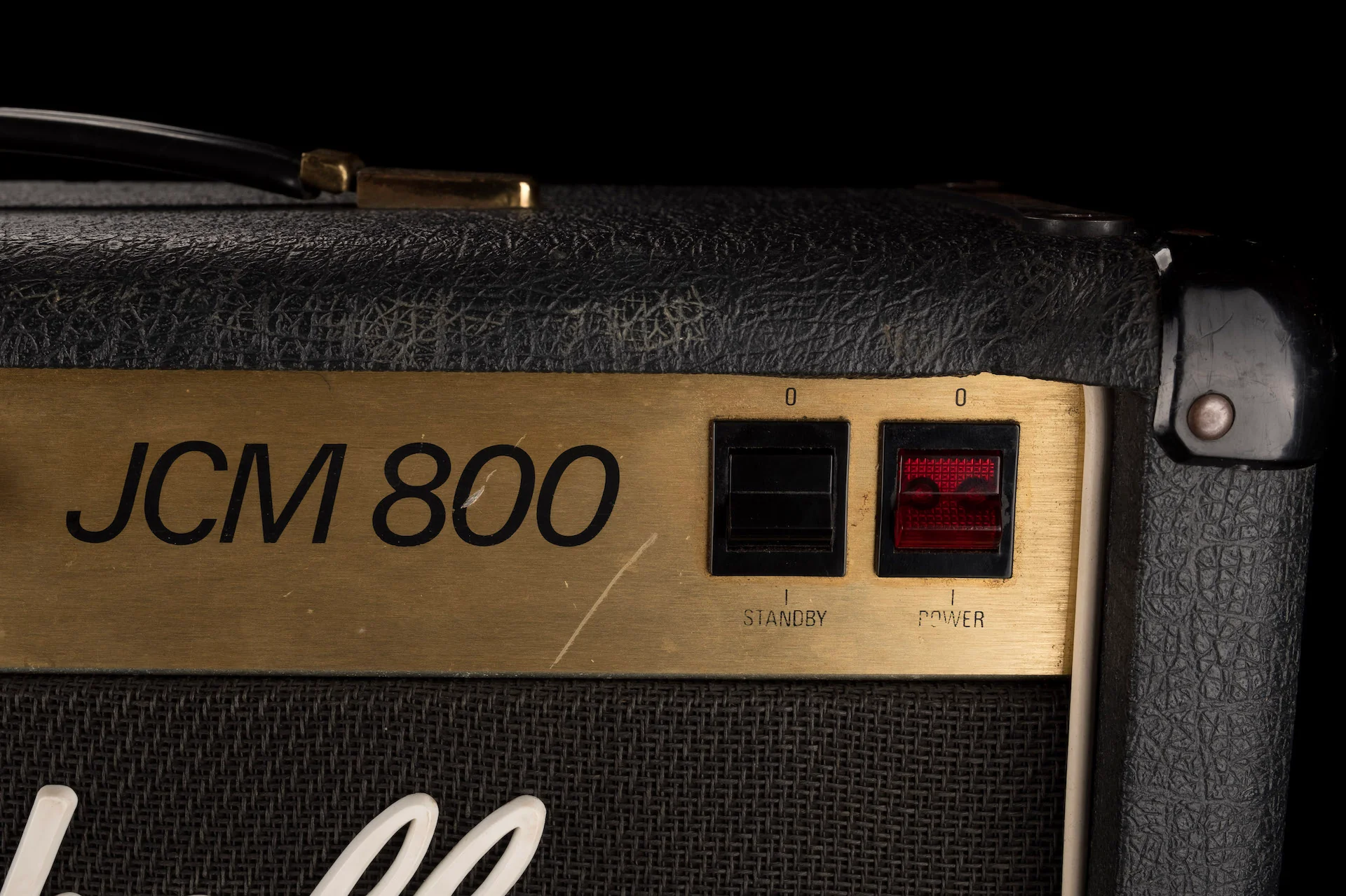 Vintage 1981 Marshall JCM 800(Model 4010) 1x12" 50-Watt Guitar Amp Combo and Cover - Image 5