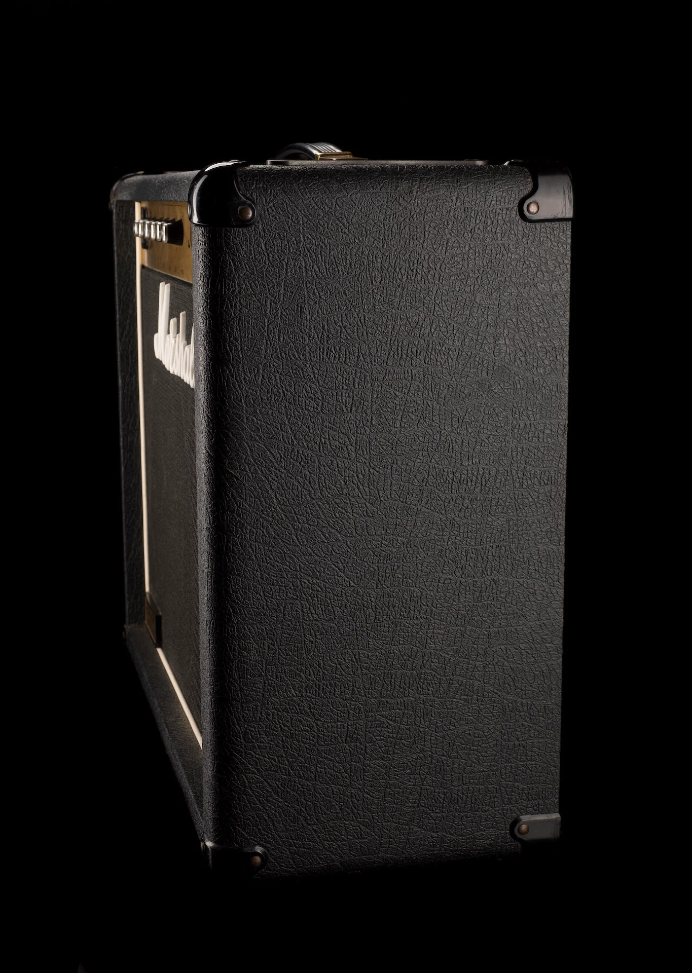 Vintage 1981 Marshall JCM 800(Model 4010) 1x12" 50-Watt Guitar Amp Combo and Cover - Image 6