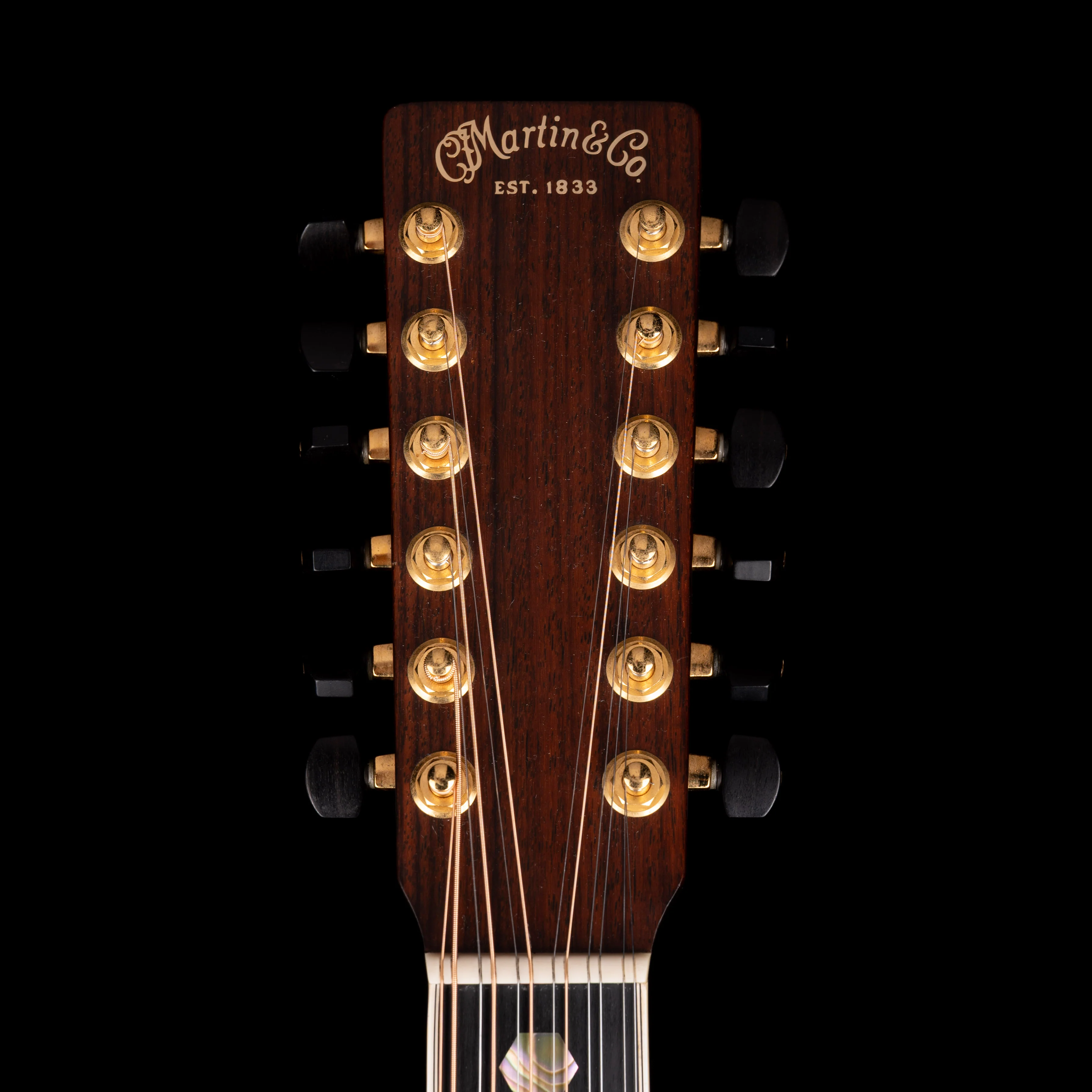 Pre Owned 1994 Martin J12-40 12-String Acoustic Guitar Natural With OHSC - Image 13