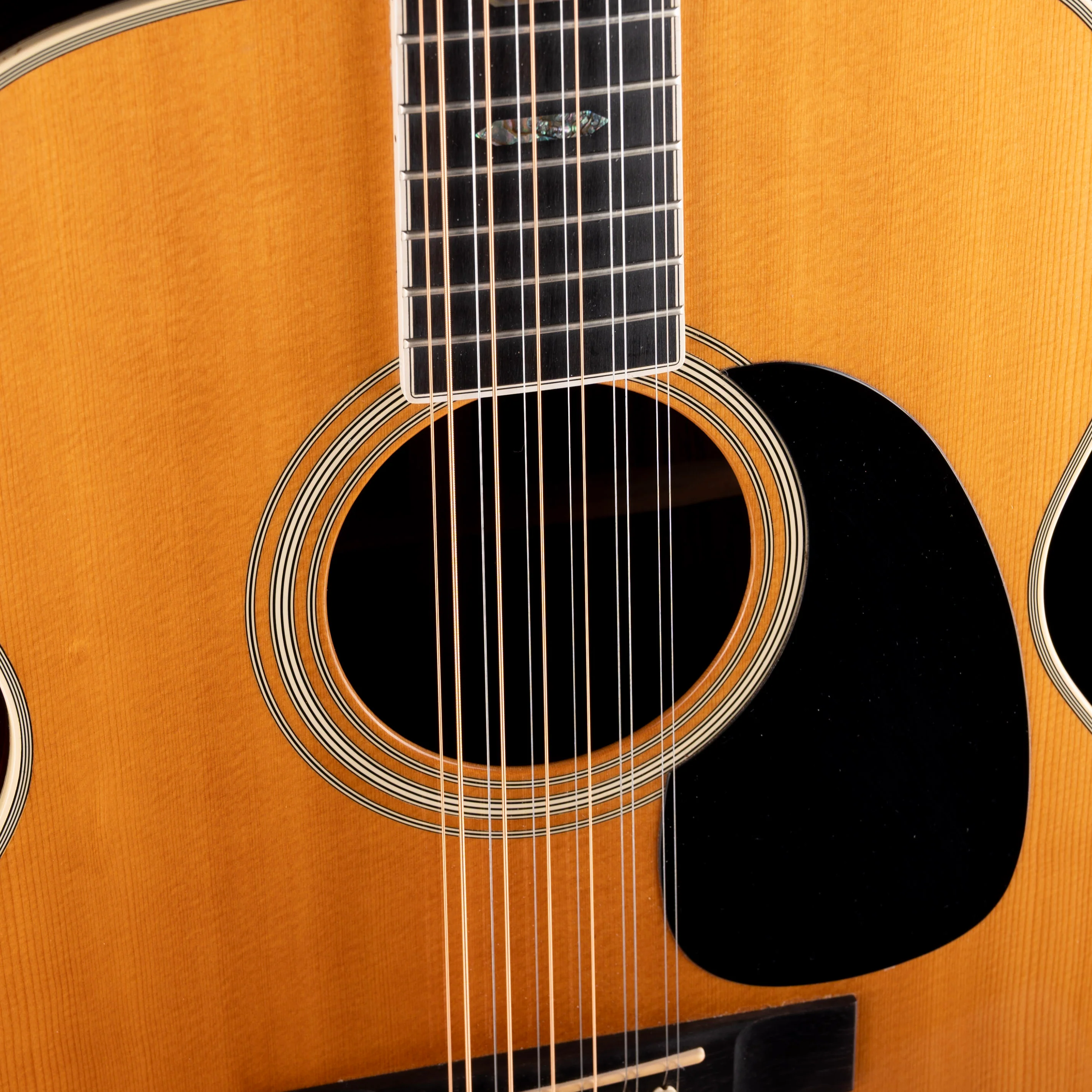 Pre Owned 1994 Martin J12-40 12-String Acoustic Guitar Natural With OHSC - Image 4
