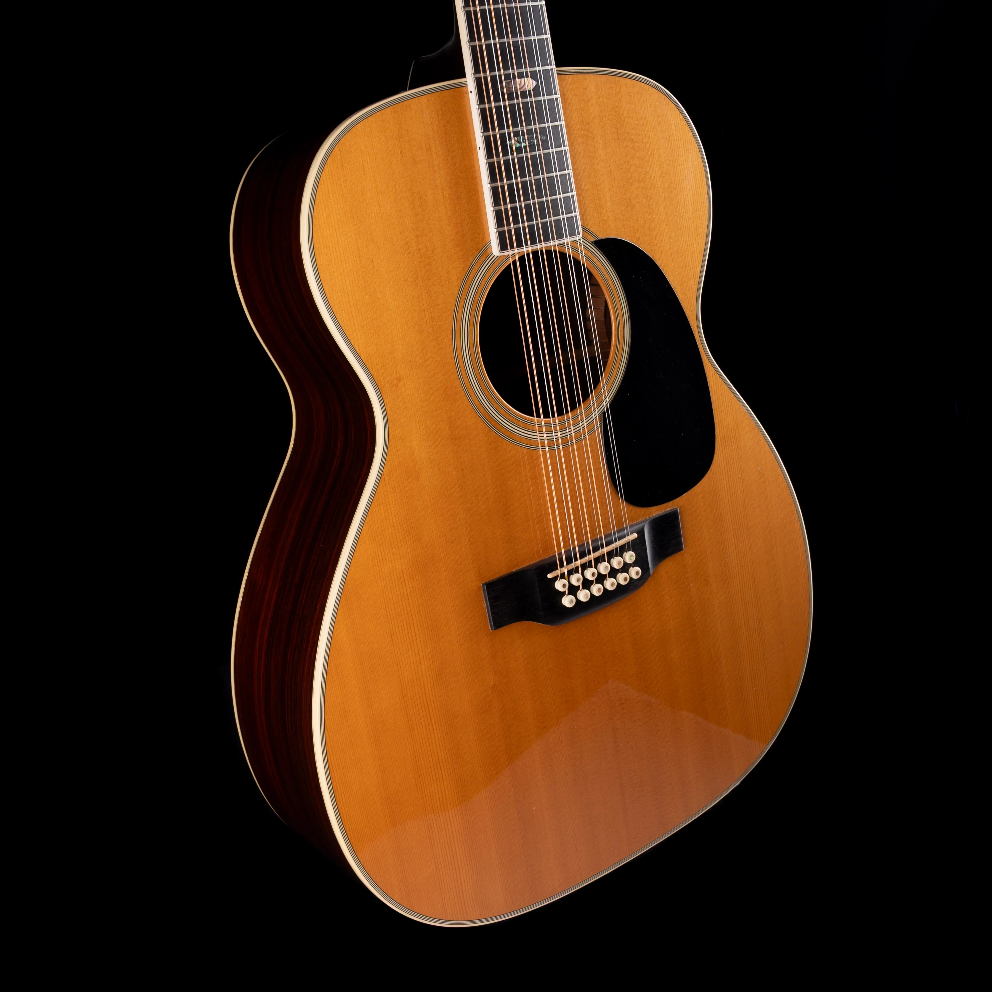 Pre Owned 1994 Martin J12-40 12-String Acoustic Guitar Natural With OHSC - Image 5