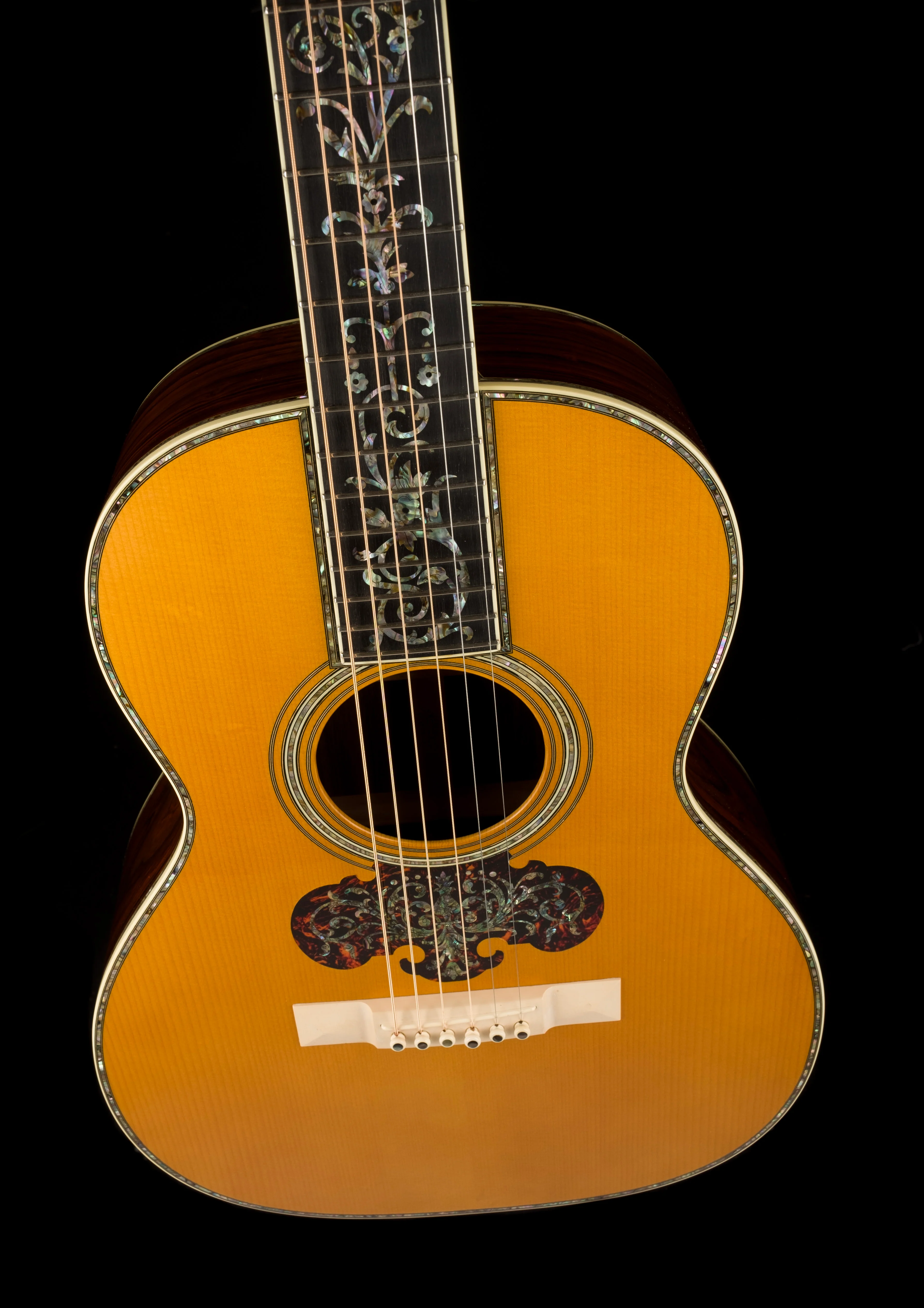 Pre-Owned Martin Limited Edition 00-45S 1902 Brazilian Rosewood Acoustic Guitar with Original Cases - Image 4