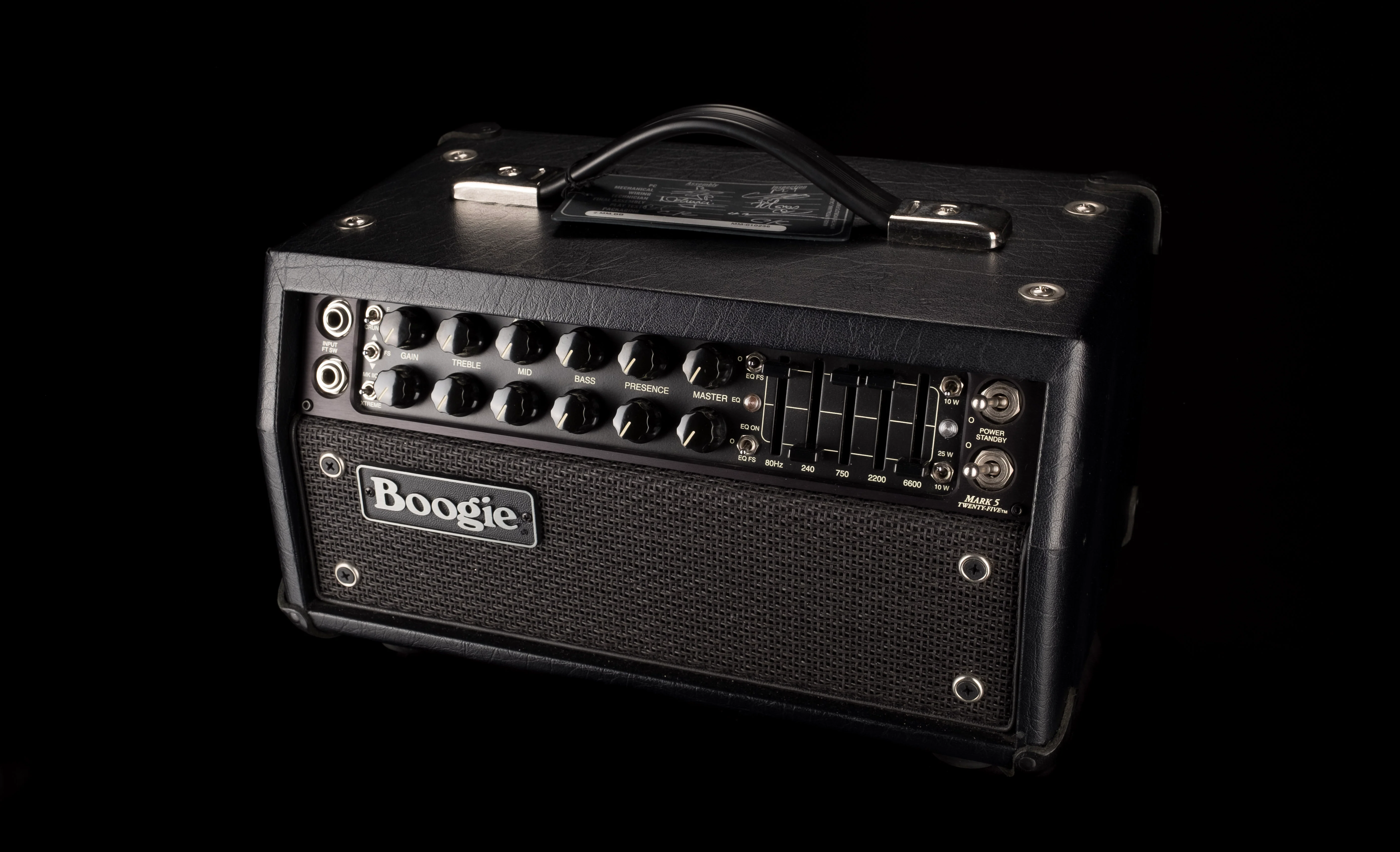 Pre Owned Mesa Boogie Mark V 25-watt Guitar Amp Combo With Cover - Image 2