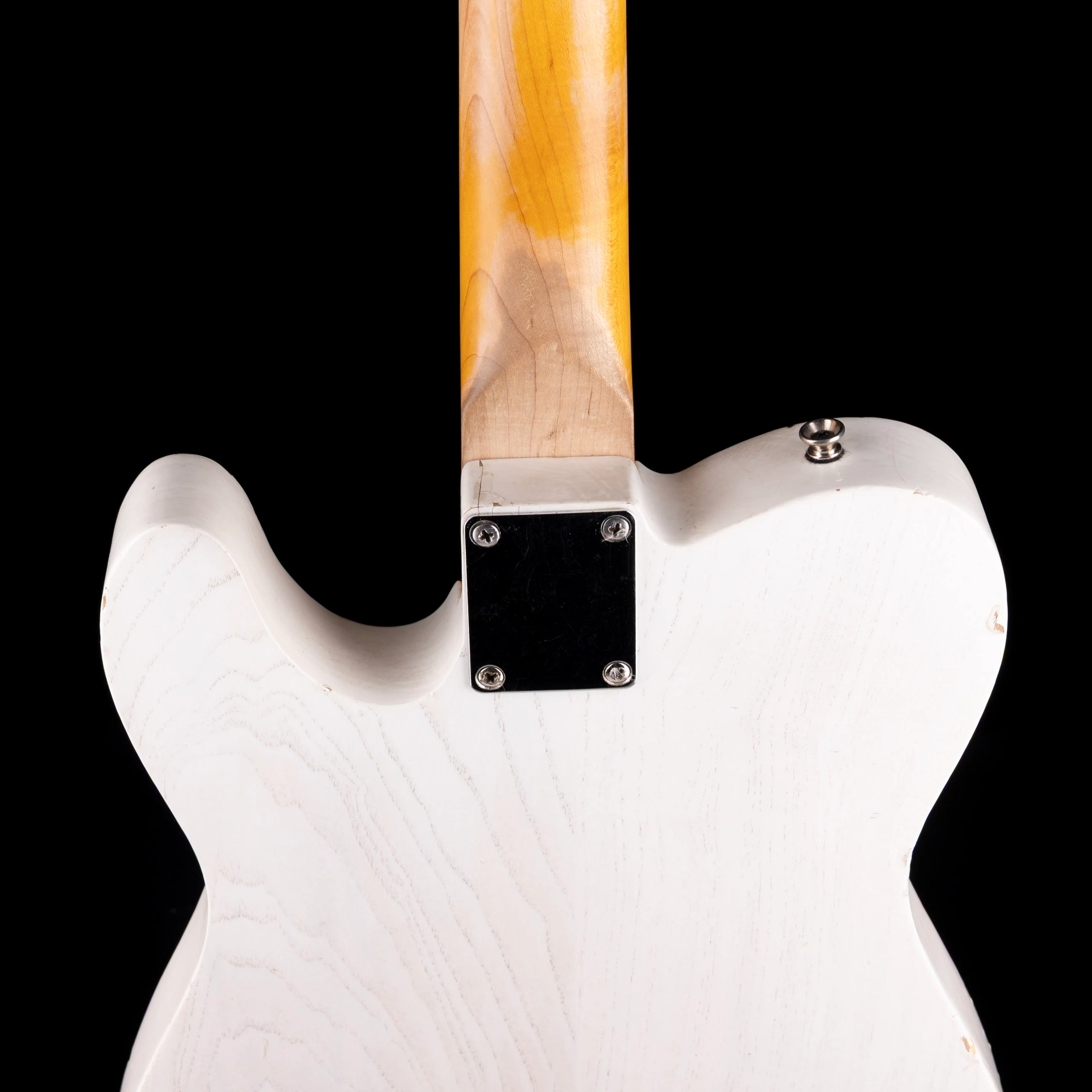 Pre Owned Partscaster T-Style Worn White Kuwabara Pickups With Gig Bag - Image 10