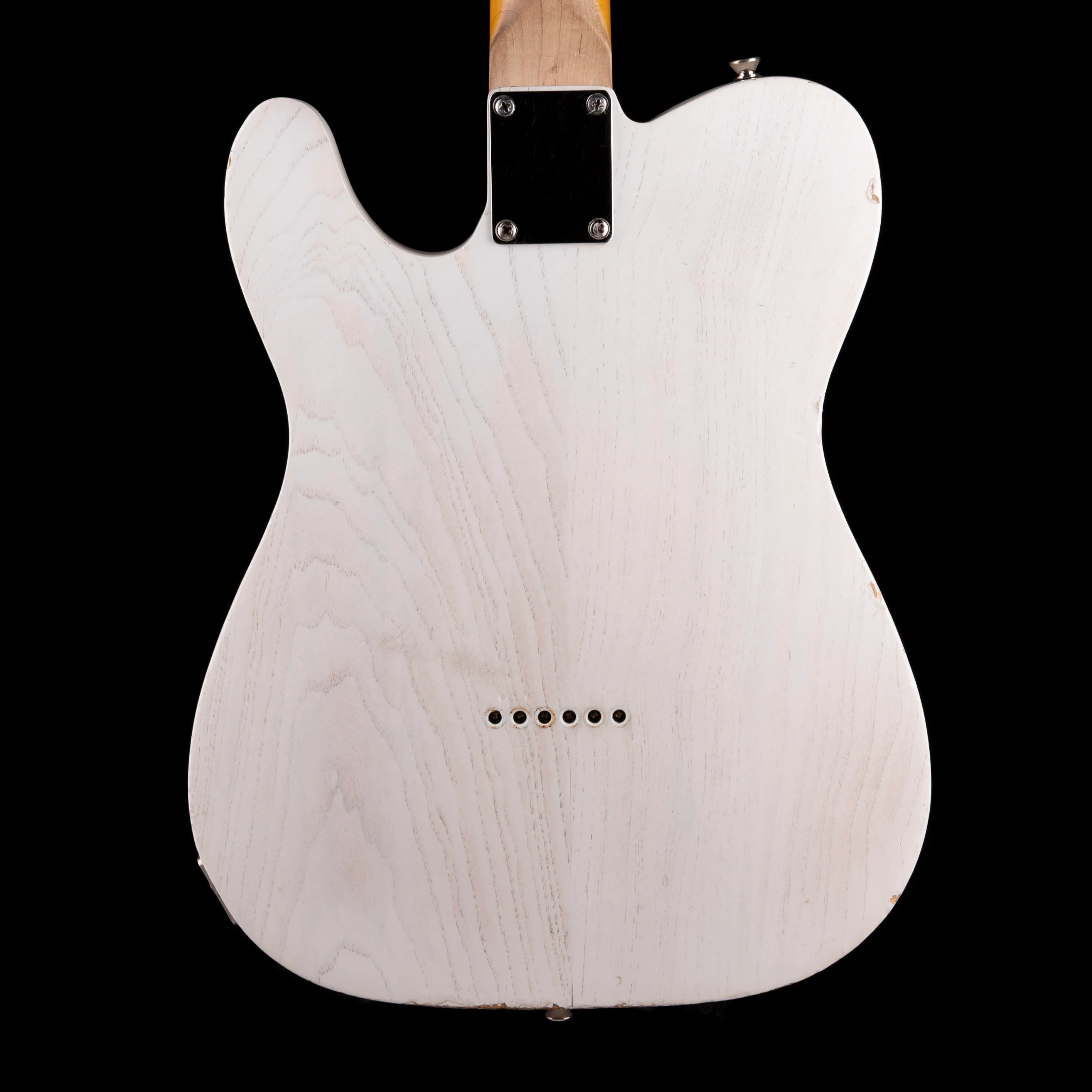Pre Owned Partscaster T-Style Worn White Kuwabara Pickups With Gig Bag - Image 8