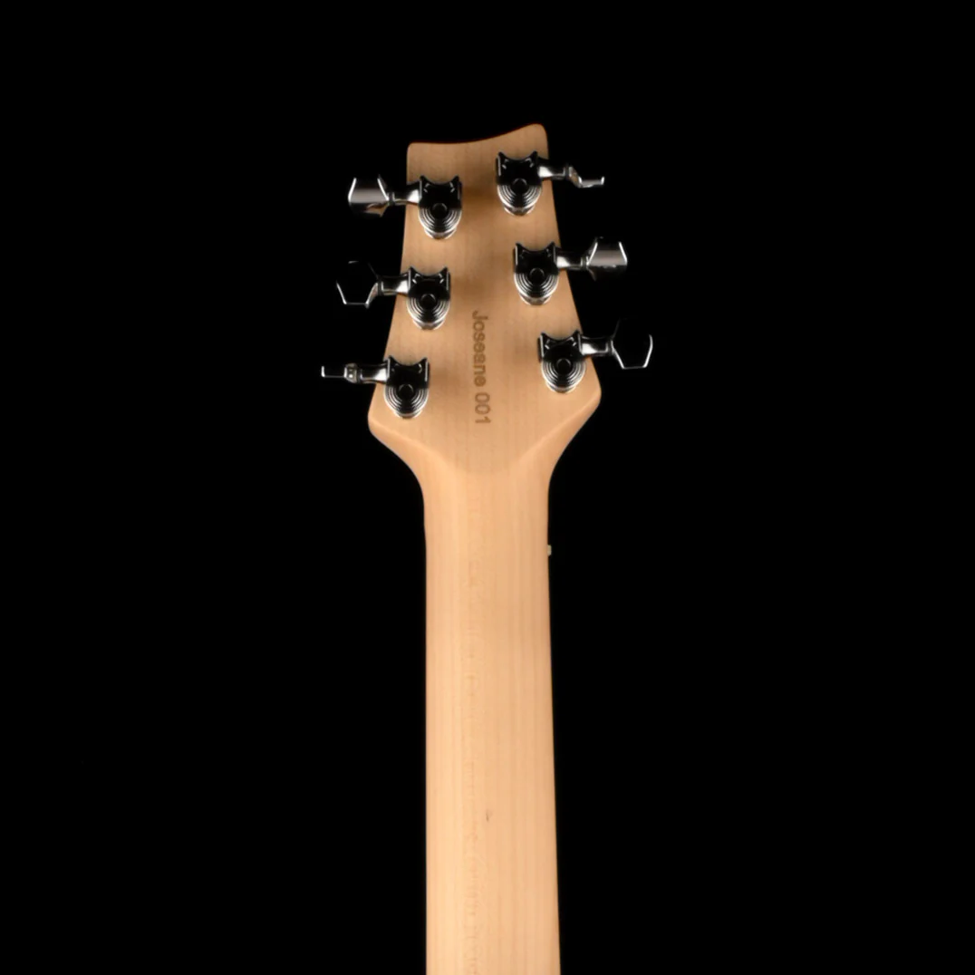Pre Owned Pereira Custom Guitars Joseane Honeyburst With OHSC - Image 12