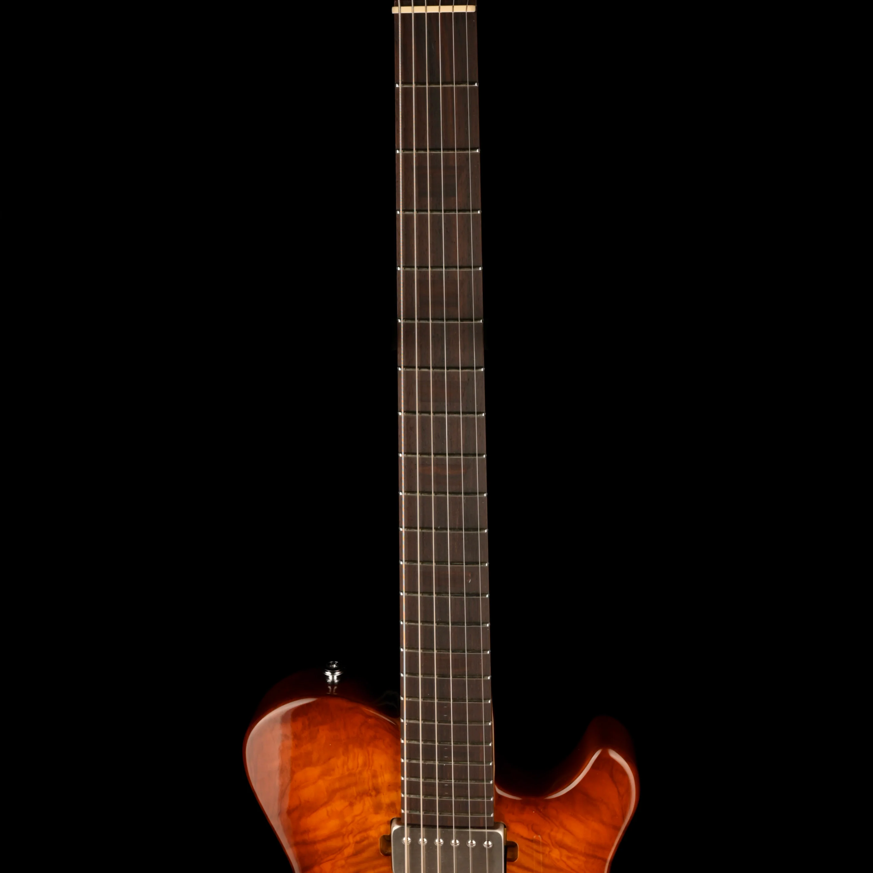 Pre Owned Pereira Custom Guitars Joseane Honeyburst With OHSC - Image 7