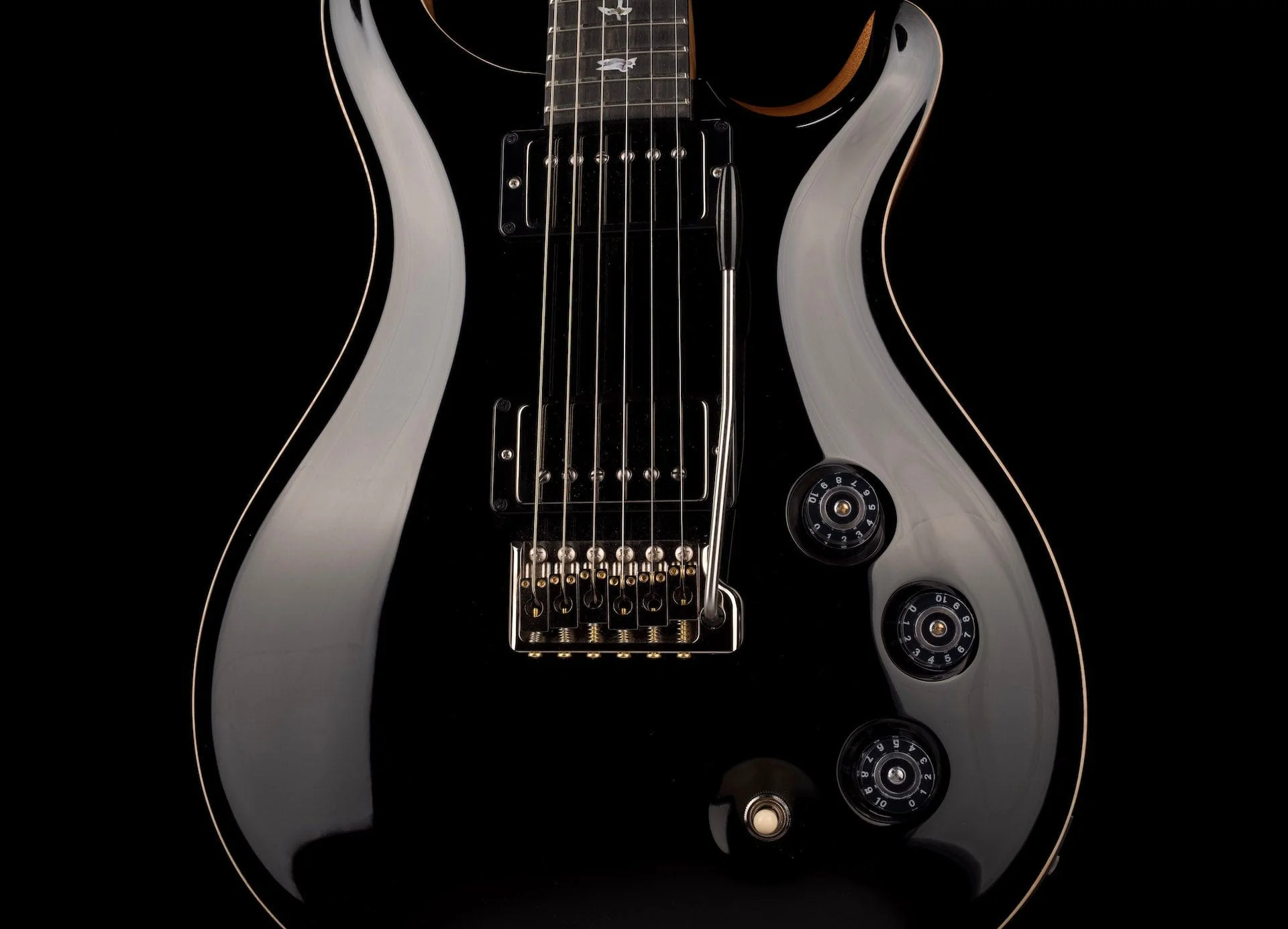 Pre-Owned PRS 2022 Wood Library DGT Torrefied Maple Neck Black With OHSC - Image 6