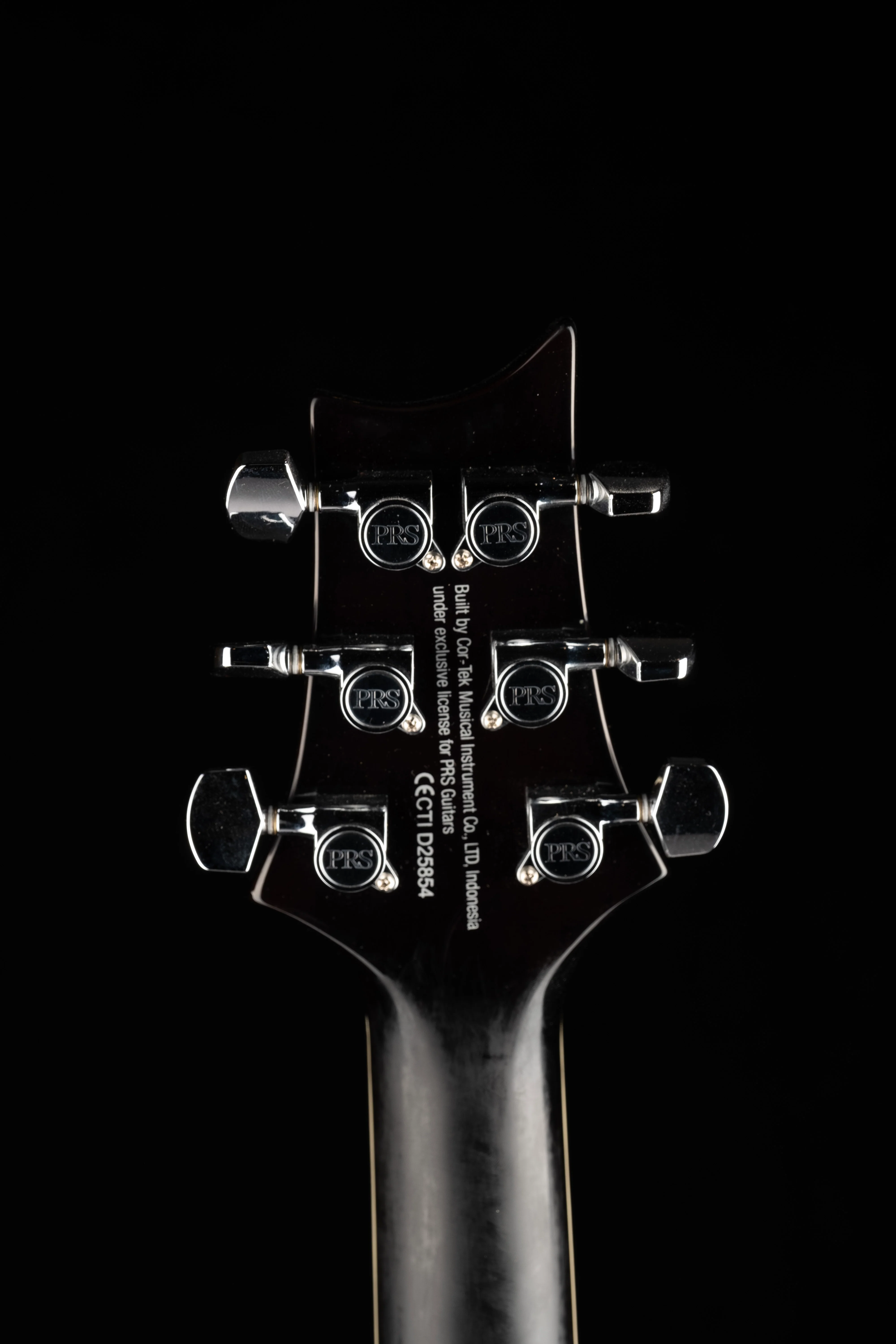 Pre Owned PRS SE Custom 22 Semi-Hollow Quilt Top Black Gold Sunburst Limited Run With Gig Bag - Image 6
