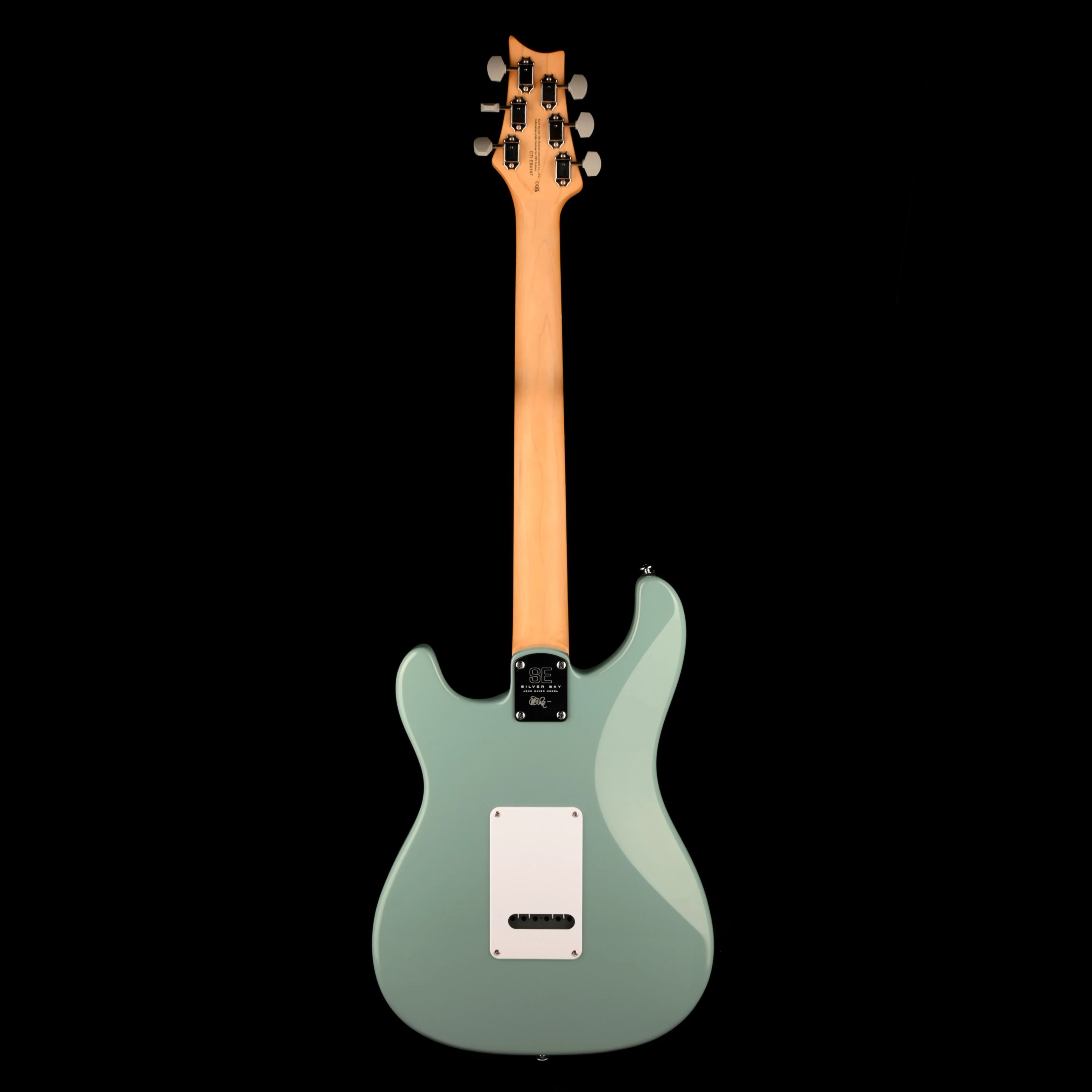 Pre Owned PRS SE Silver Sky Stone Blue with Gig Bag - Image 10