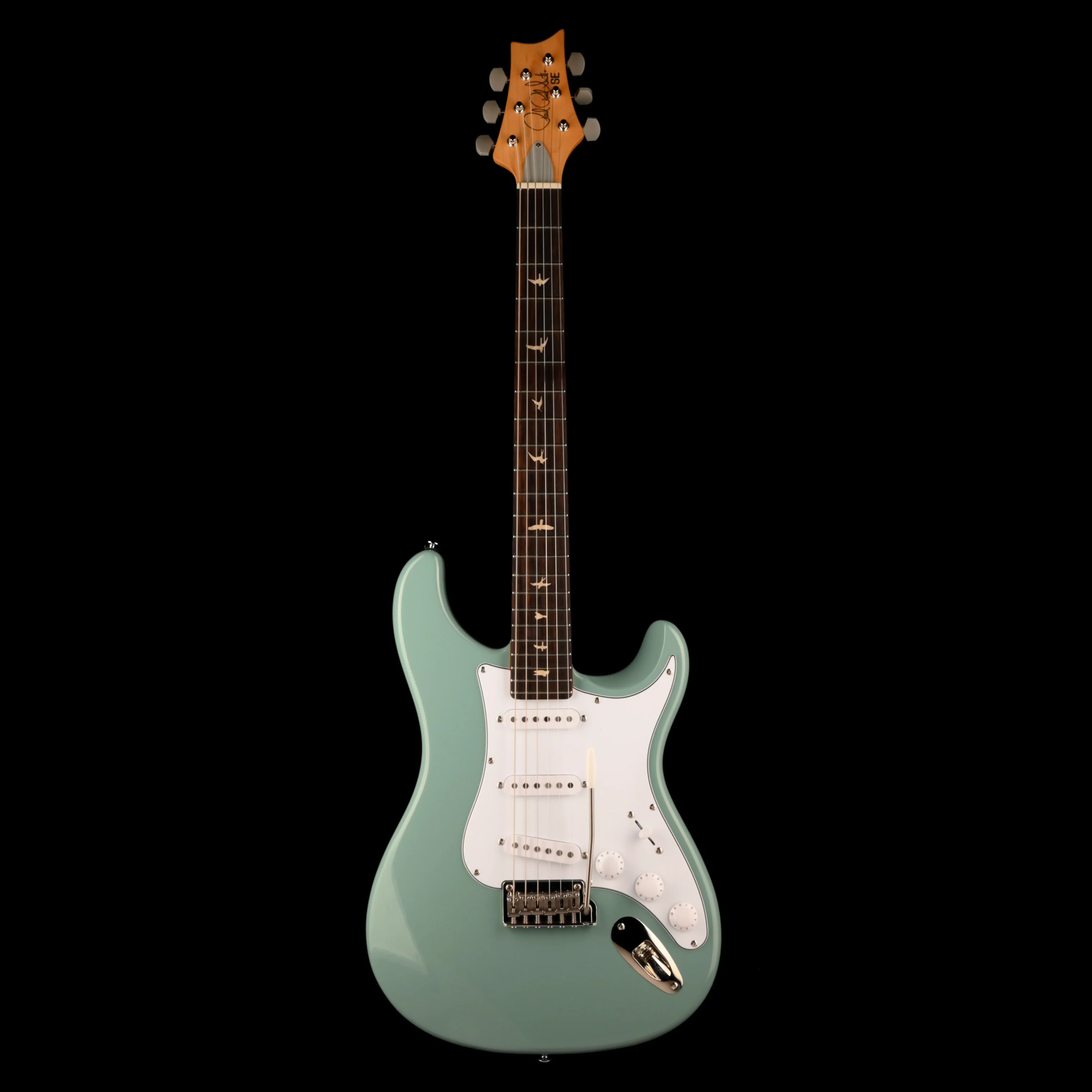 Pre Owned PRS SE Silver Sky Stone Blue with Gig Bag - Image 2