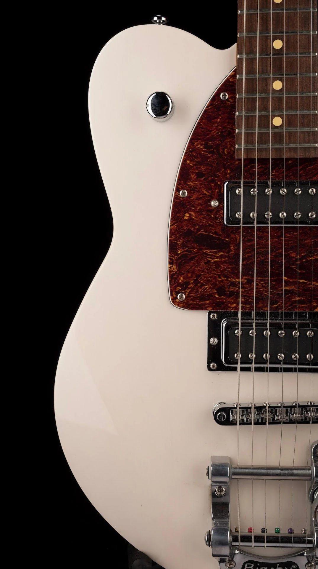 Pre Owned Reverend Flatroc RB White With Case - Image 10