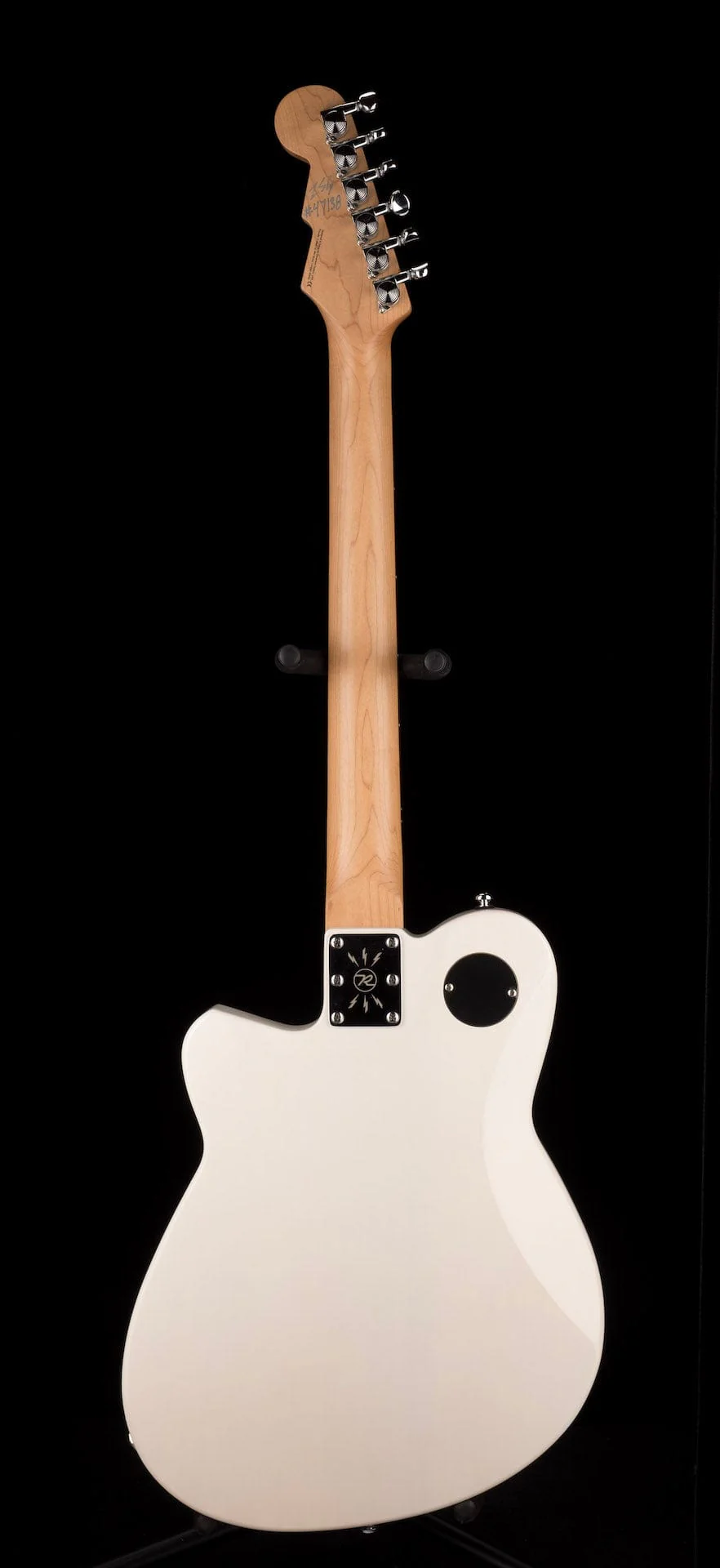 Pre Owned Reverend Flatroc RB White With Case - Image 14