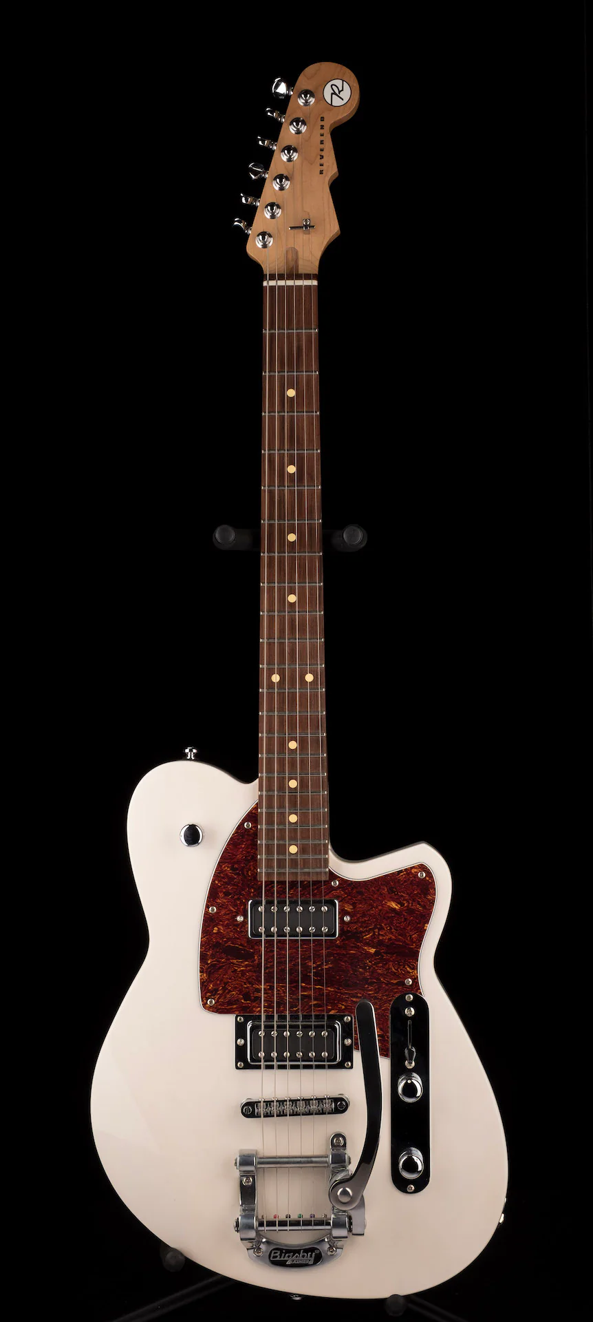 Pre Owned Reverend Flatroc RB White With Case - Image 2