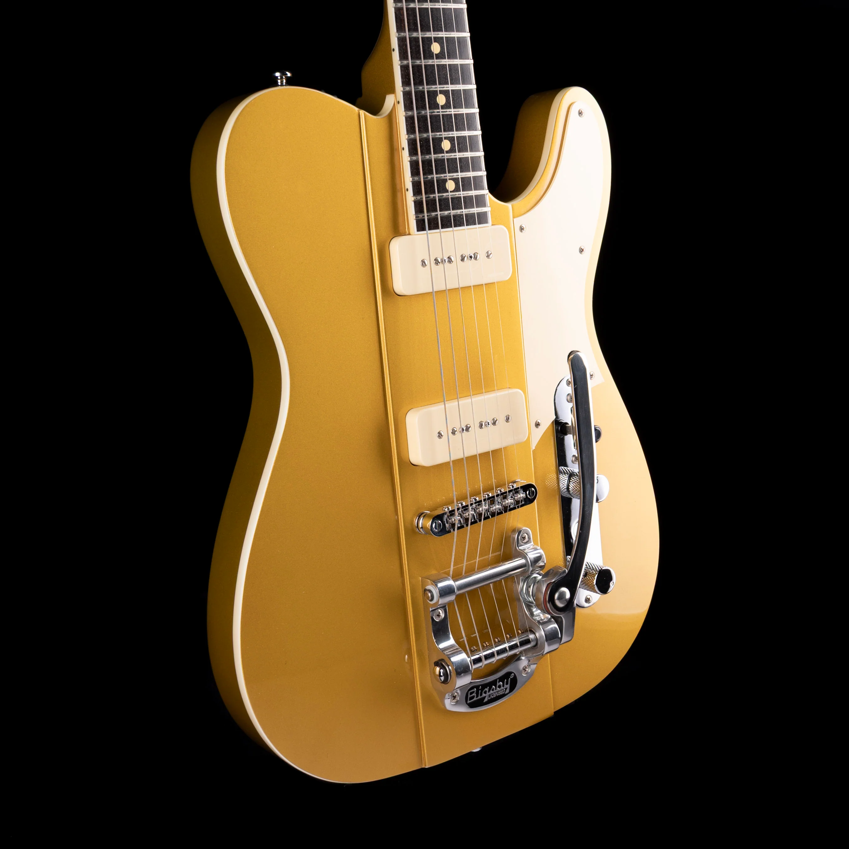 Pre Owned Reverend Greg Koch Gristle 90 Venetian Gold With OHSC - Image 6