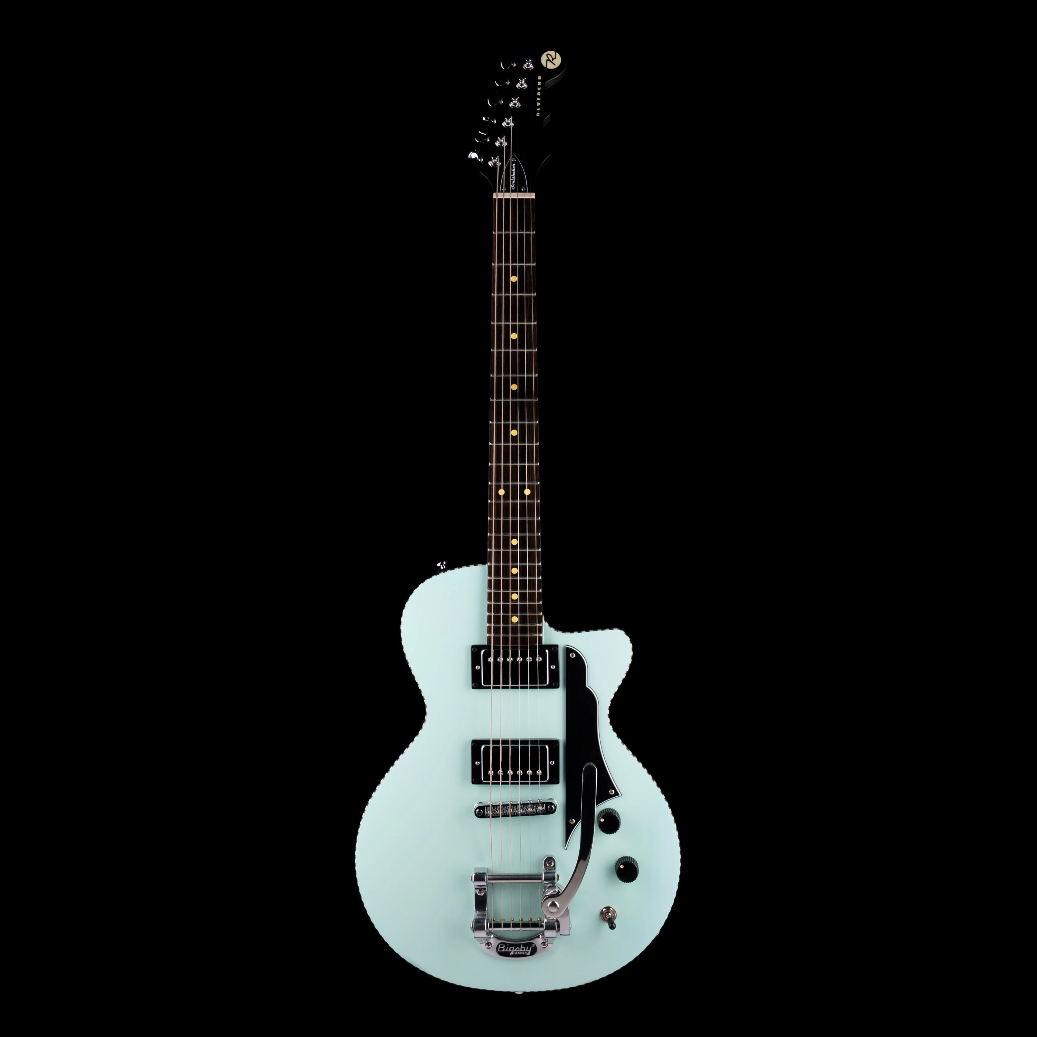 Pre Owned Reverend Rick Vito Soulshaker Oceanside Green With OHSC - Image 2