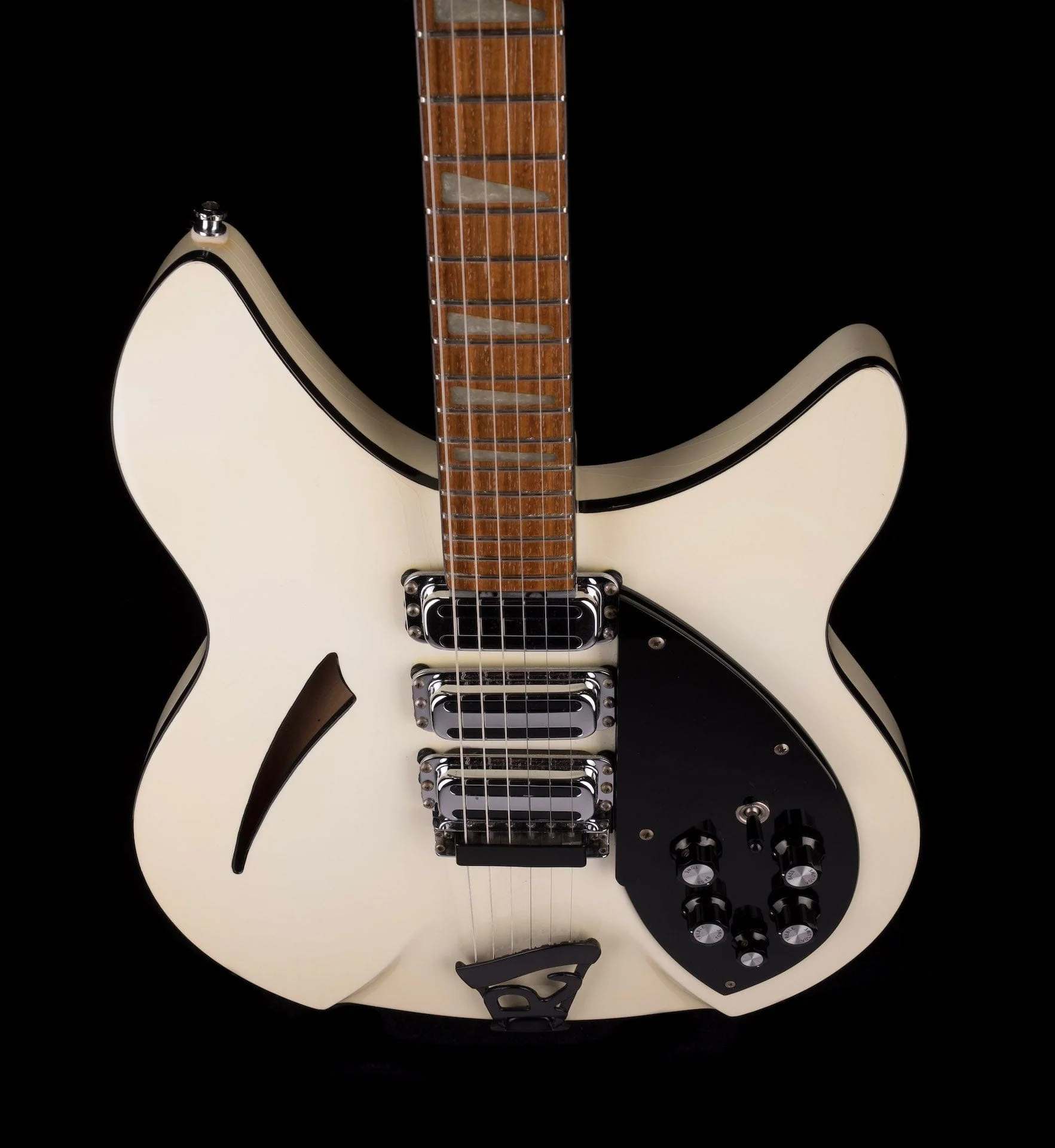 Vintage 1990 Rickenbacker 370WB White With OHSC - Image 4